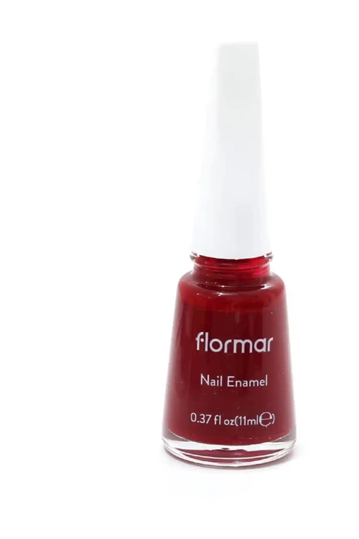 Flormar Nail Enamel 128 Kırmızı Parlak Oje: Uzun Süre Dayanıklı ve Şık Tırnaklar İçin