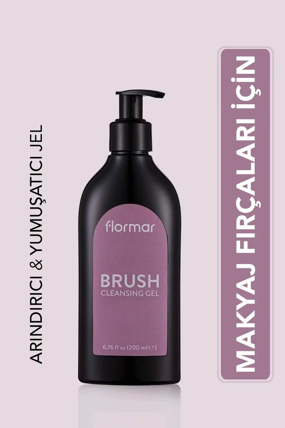 Flormar Nazik ve Güçlü Etkili Fırça Temizleme Jeli ile Profesyonel Fırça Bakımı