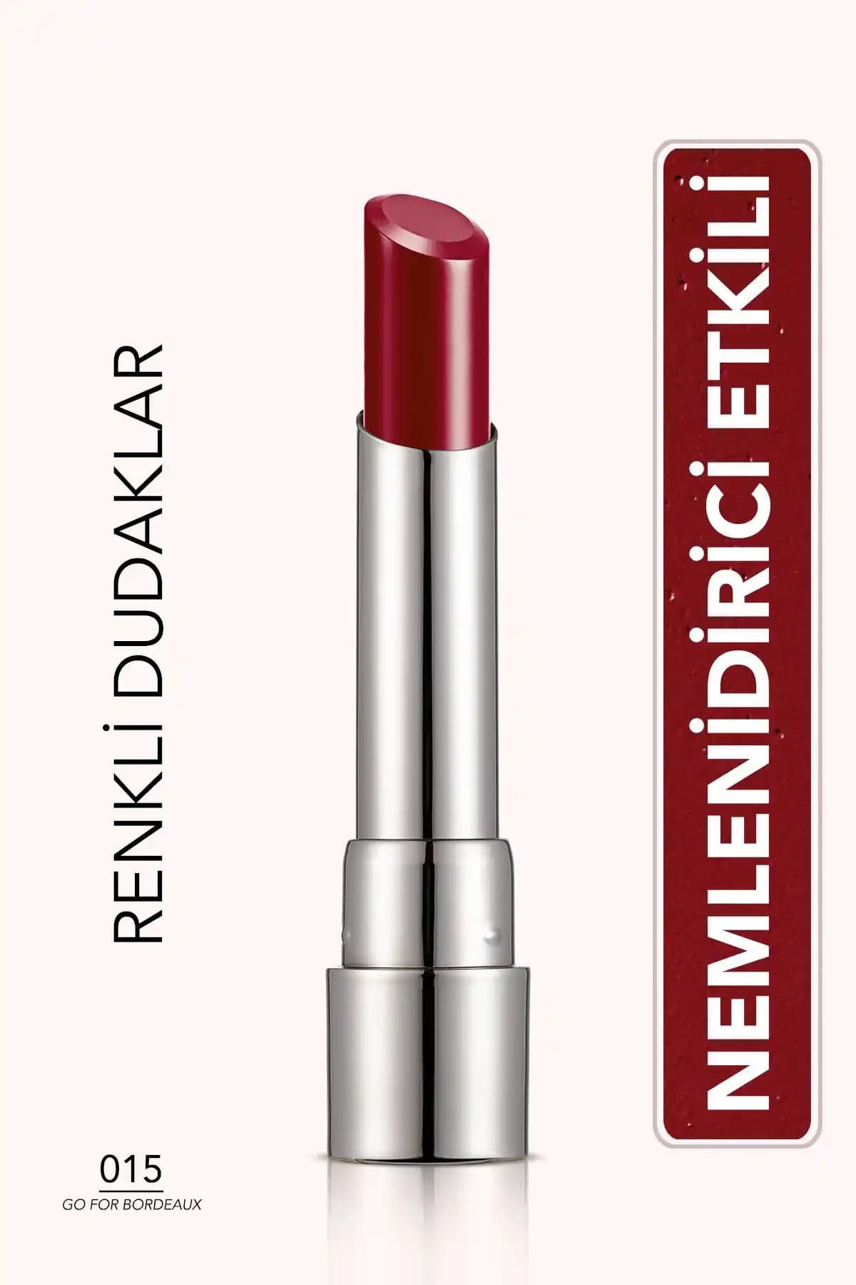 Flormar Nemlendirici Parlak Ruj Sheer Up Lipstick Bordo Tonu Güzel ve Sağlıklı Dudaklar