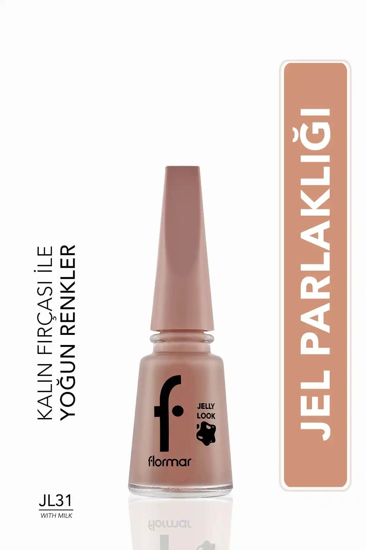 Flormar Oje Karşılaştırması: Jelly Look Coffee With Milk 31 ve Klasik Parlak Bitişli Oje