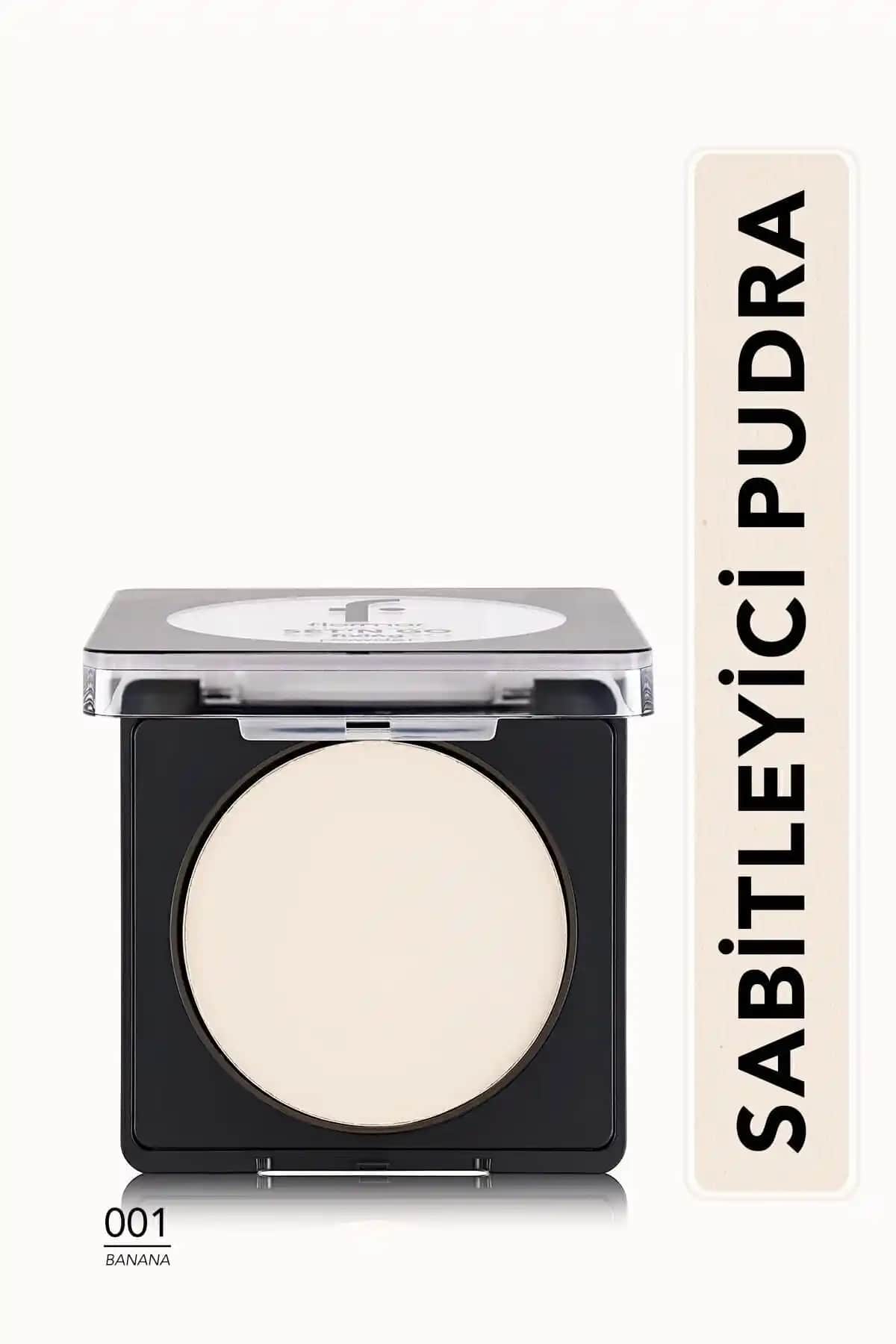 Flormar Sabitleyici Mat Kompakt Pudra ile Kalıcı ve Doğal Makyaj Sağlama