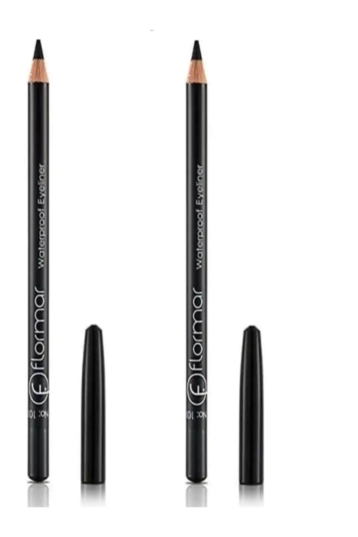 Flormar Siyah Waterproof Eyeliner 2'li Paket Kalıcı ve Kullanışlı Göz Makyajı Ürünü