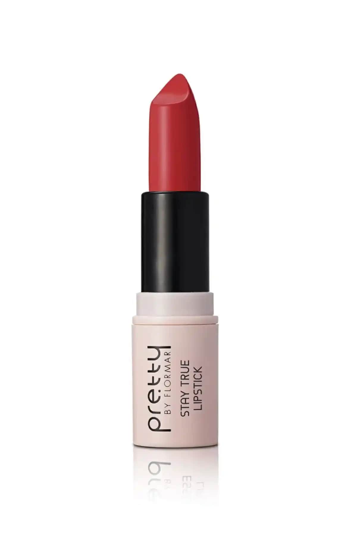 Flormar Stay True Lipstick Cardinal: Mat Koyu Kırmızı Renkli Uzun Süreli Ruj