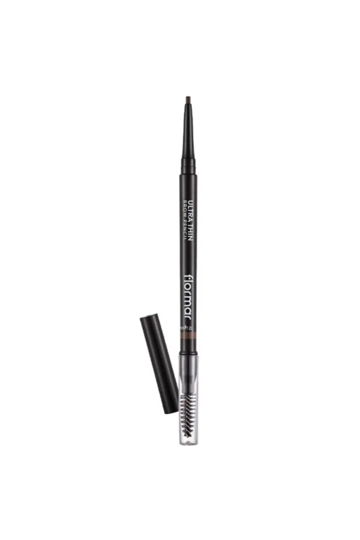 Flormar Ultra Thin Kaş Kalemi ve Fırçası ile Doğal ve Kalıcı Kaş Makyajı