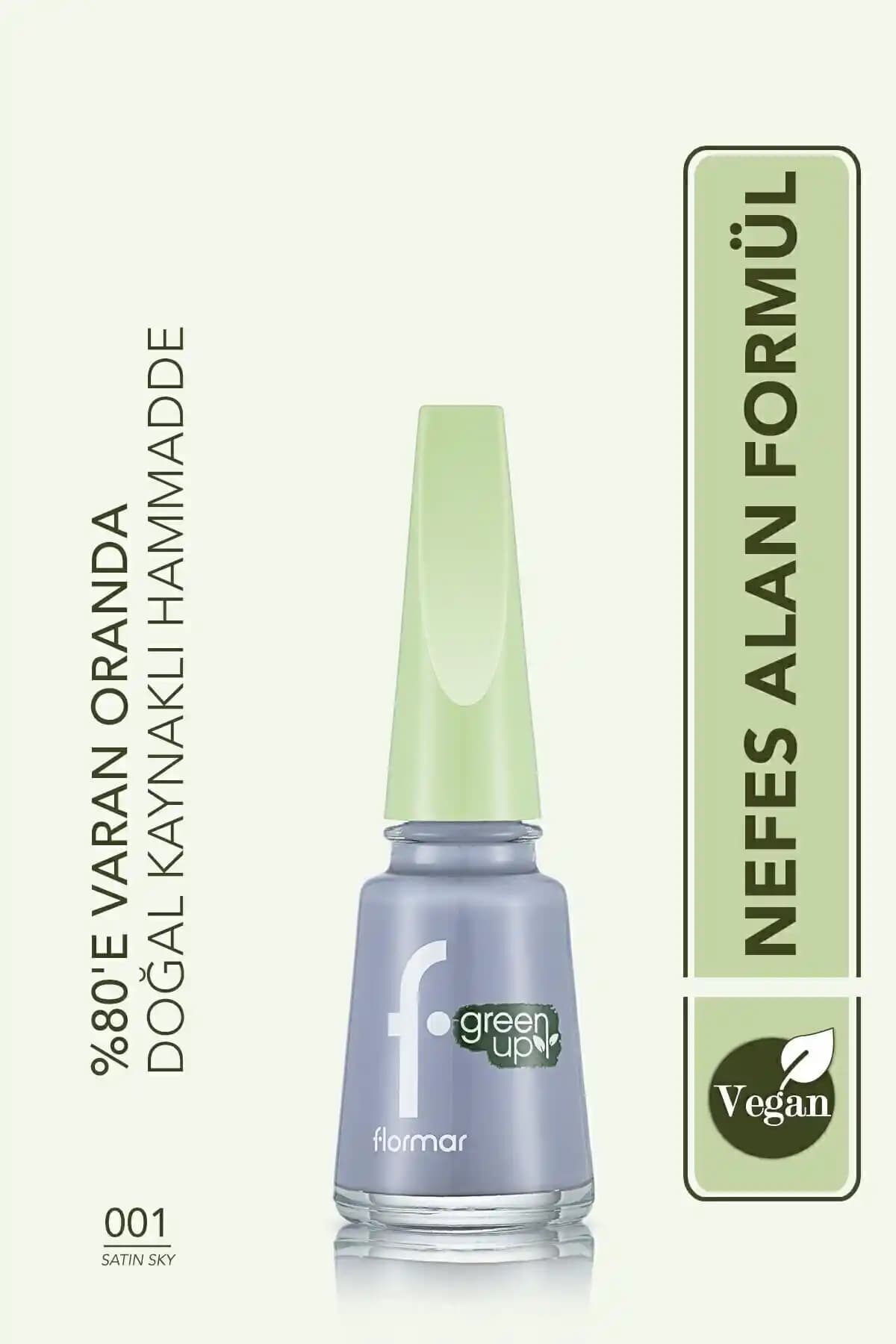 Flormar Vegan Oje Karşılaştırması: Green Up Nail Enamel-001 ve 011 Özellikleri ve Farkları