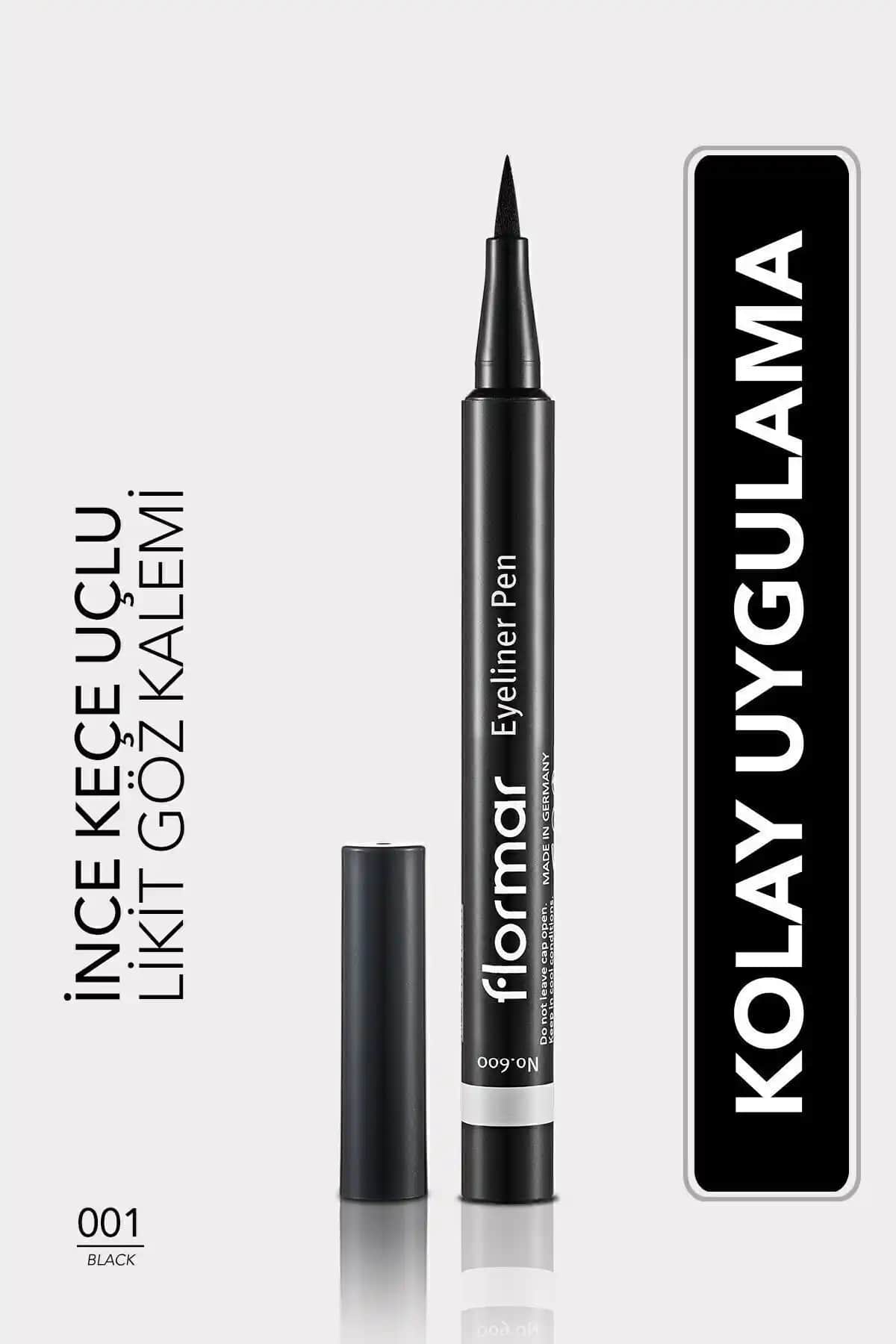 Flormar Yarı Mat Bitişli Eyeliner ve LYKD Ink Liner 100 Karşılaştırması