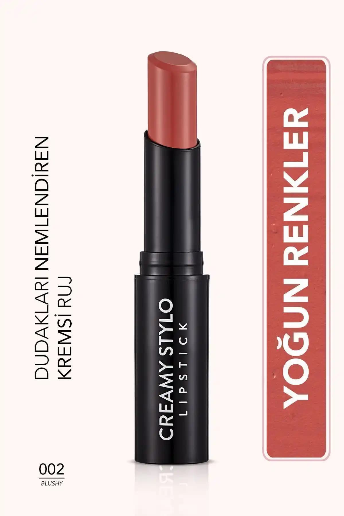 Flormar Yarı Parlak Stick Ruj Karşılaştırması: 002 Blushy ve 012 Rosewood Özellikleri
