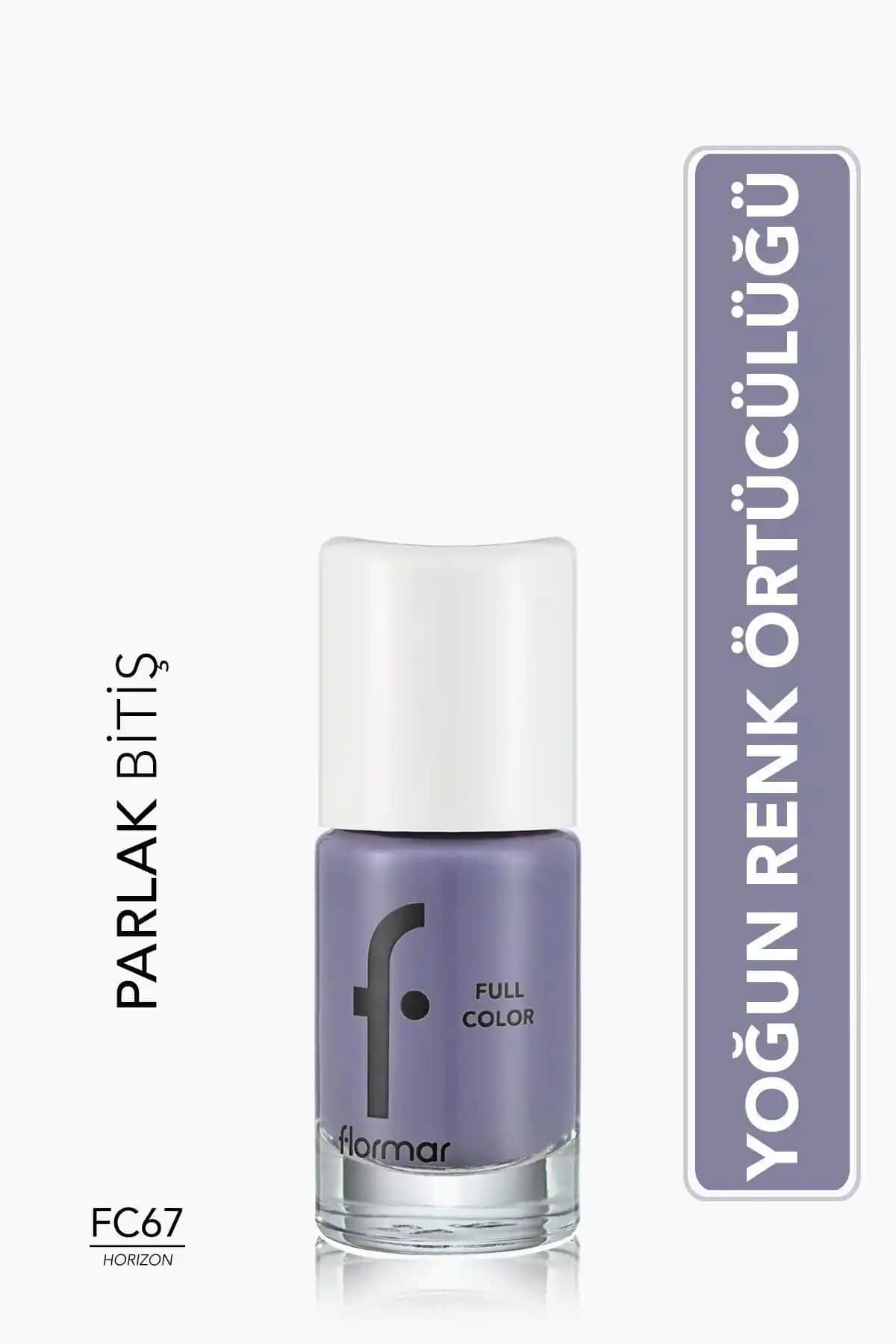 Flormar Yoğun Pigmentli Parlak Oje Karşılaştırması Fc67 Horizon ve Fc76 Vintage