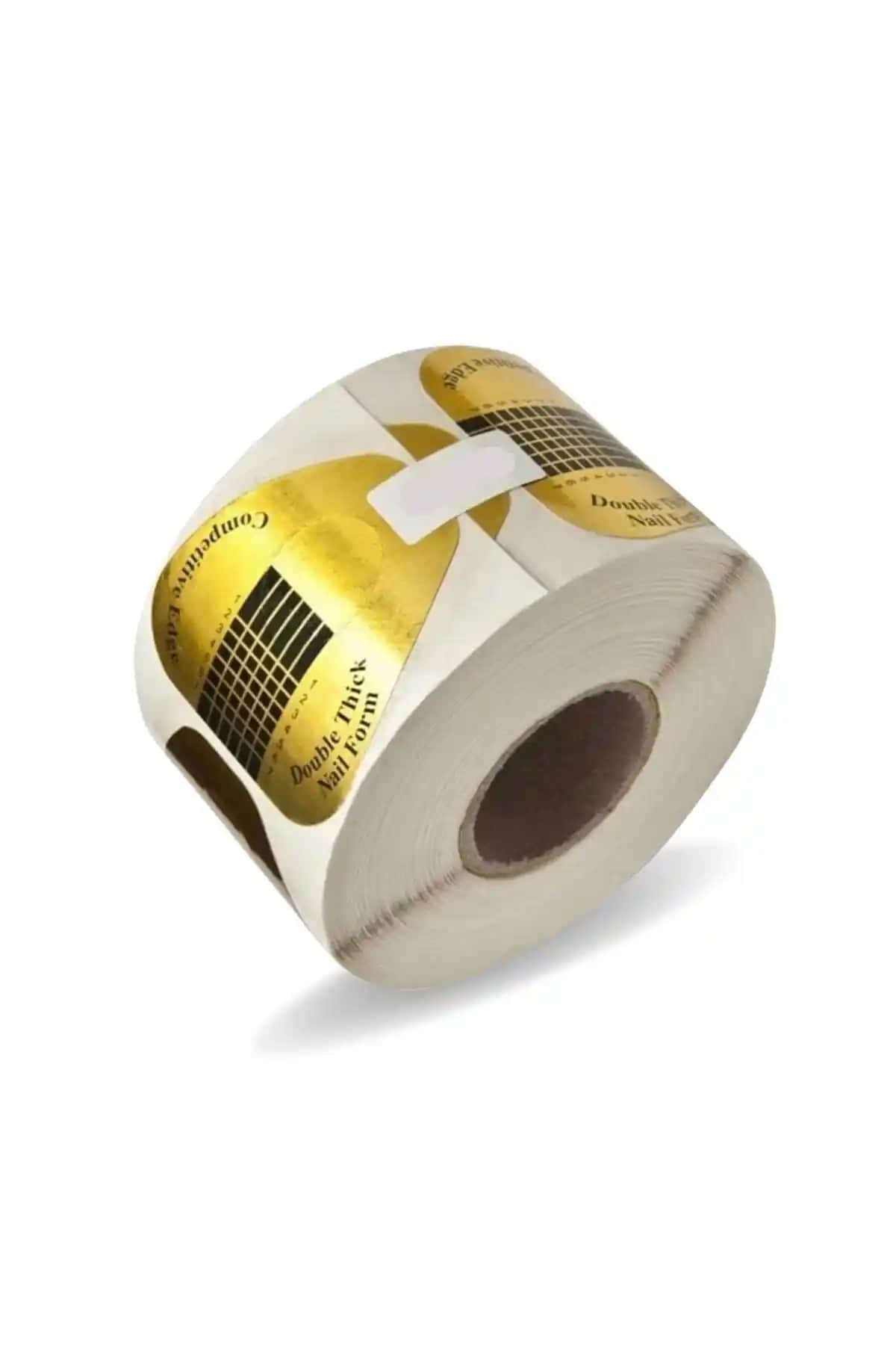 FREELADY Protez Tırnak Gold Şablon 100'lü Rulo ile Profesyonel ve Estetik Uygulama