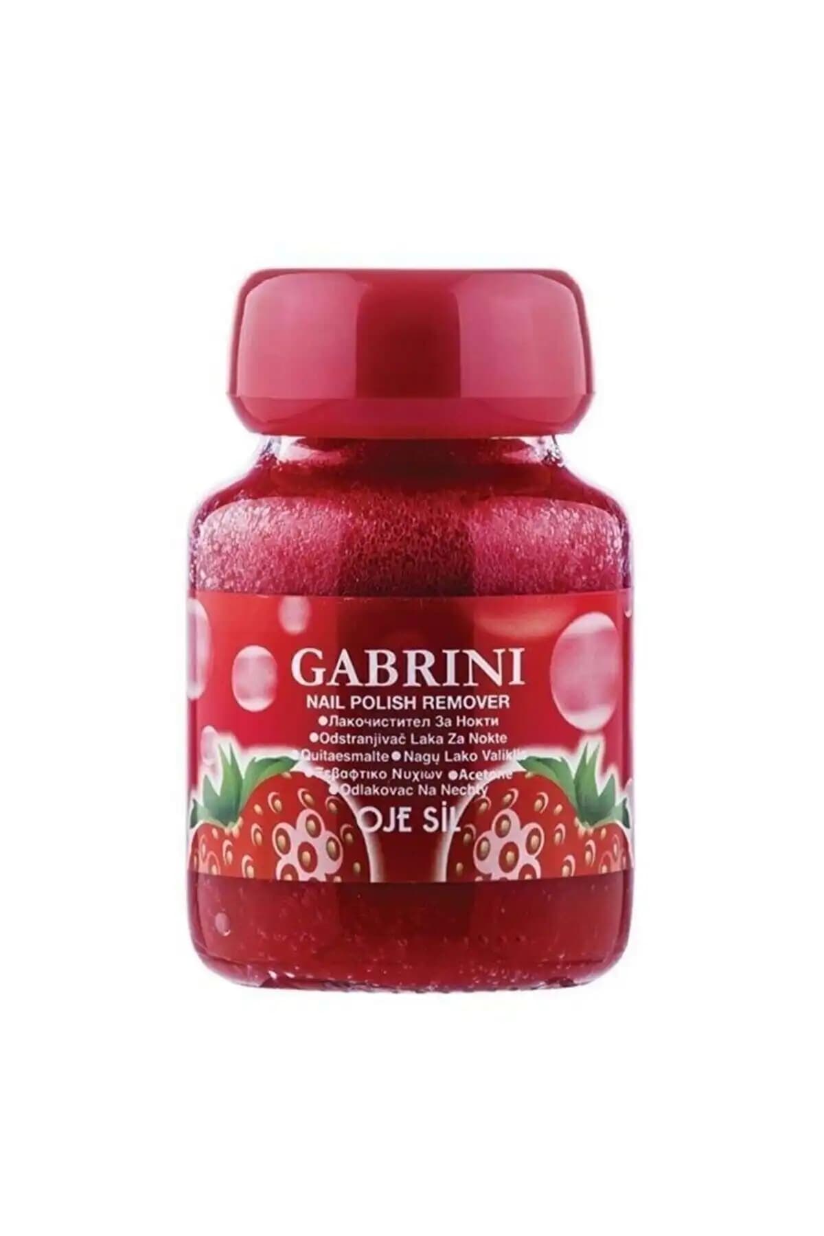 Gabrini Cam Şişe Aseton Strawberry: Hızlı ve Etkili Oje Temizliği İçin Yenilikçi Çözüm