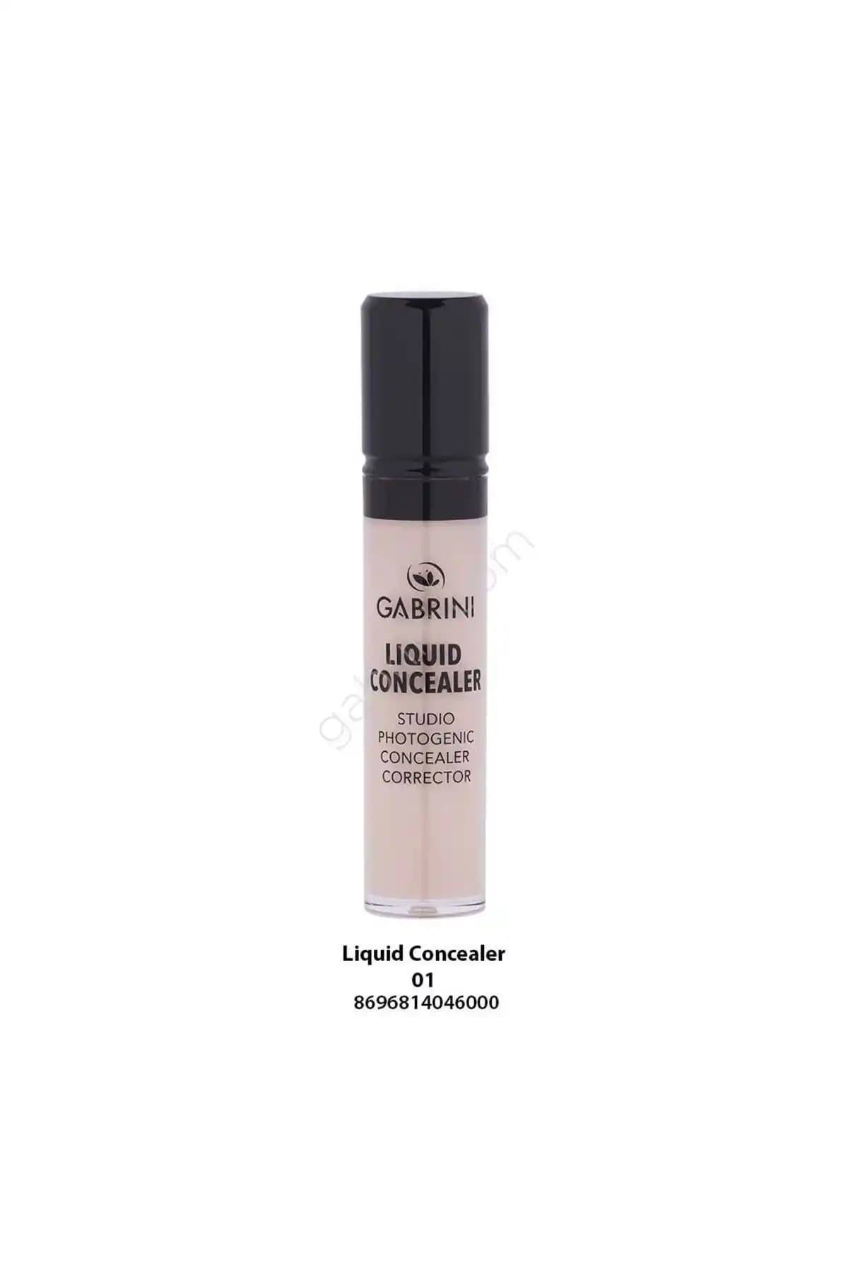 Gabrini Liquid Concealer 01: Doğal Görünüm ve Yüksek Kapatıcılık Sağlayan Makyaj Ürünü