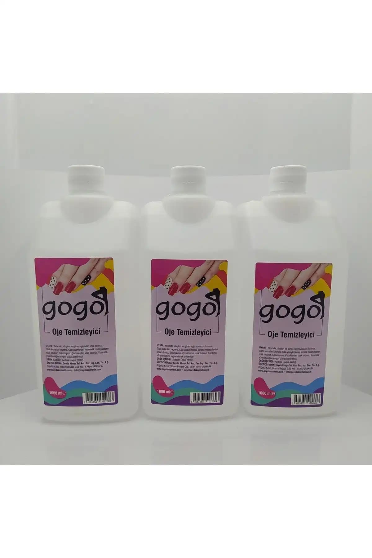 Gogo 1 Litre Oje Çıkarıcı: Hızlı ve Etkili Tırnak Bakımı İçin Güvenilir Çözüm