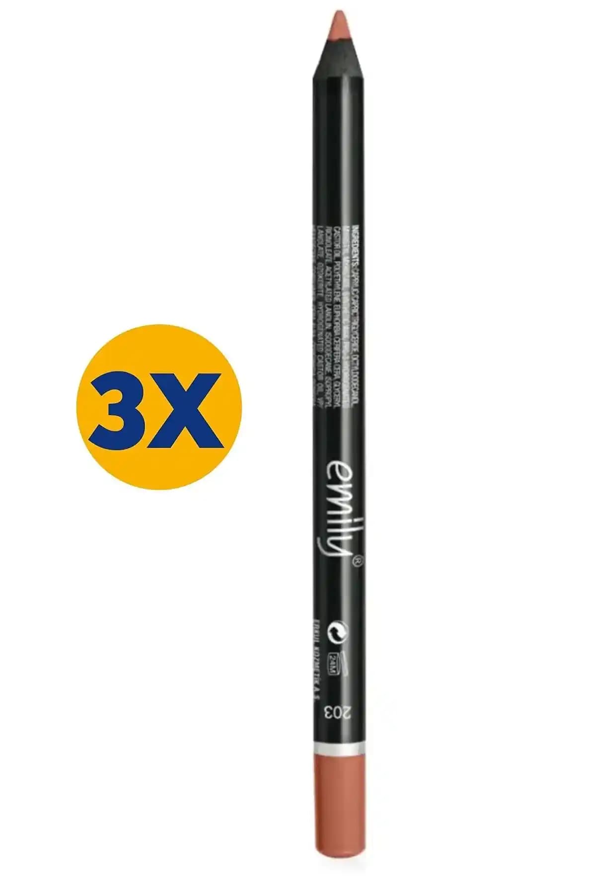 Golden Rose Emily Dudak Kalemi No 203 doğal ve kalıcı dudak görünümü sağlar