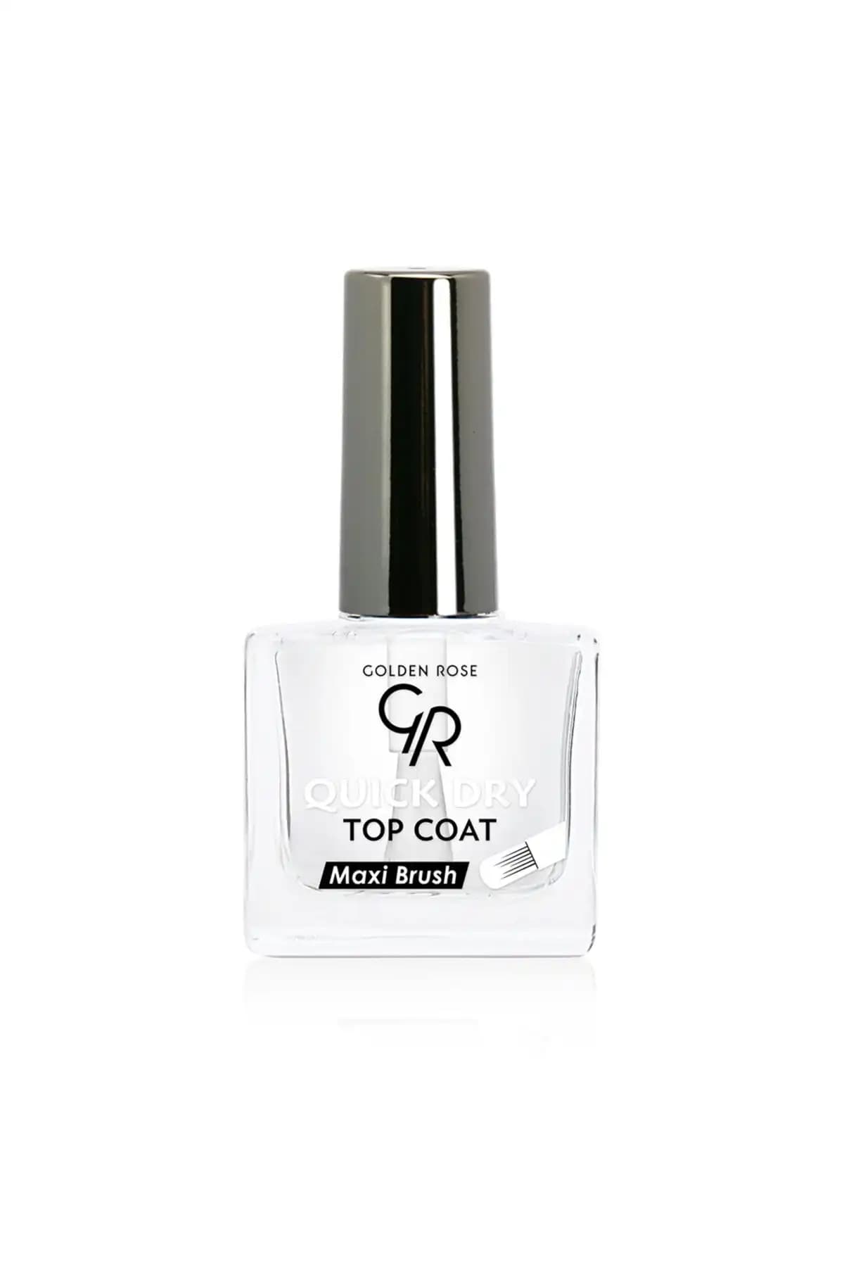 Golden Rose Hızlı Kuruyan Top Coat ile Oje Dayanıklılığını Artırın ve Parlaklığı Koruyun