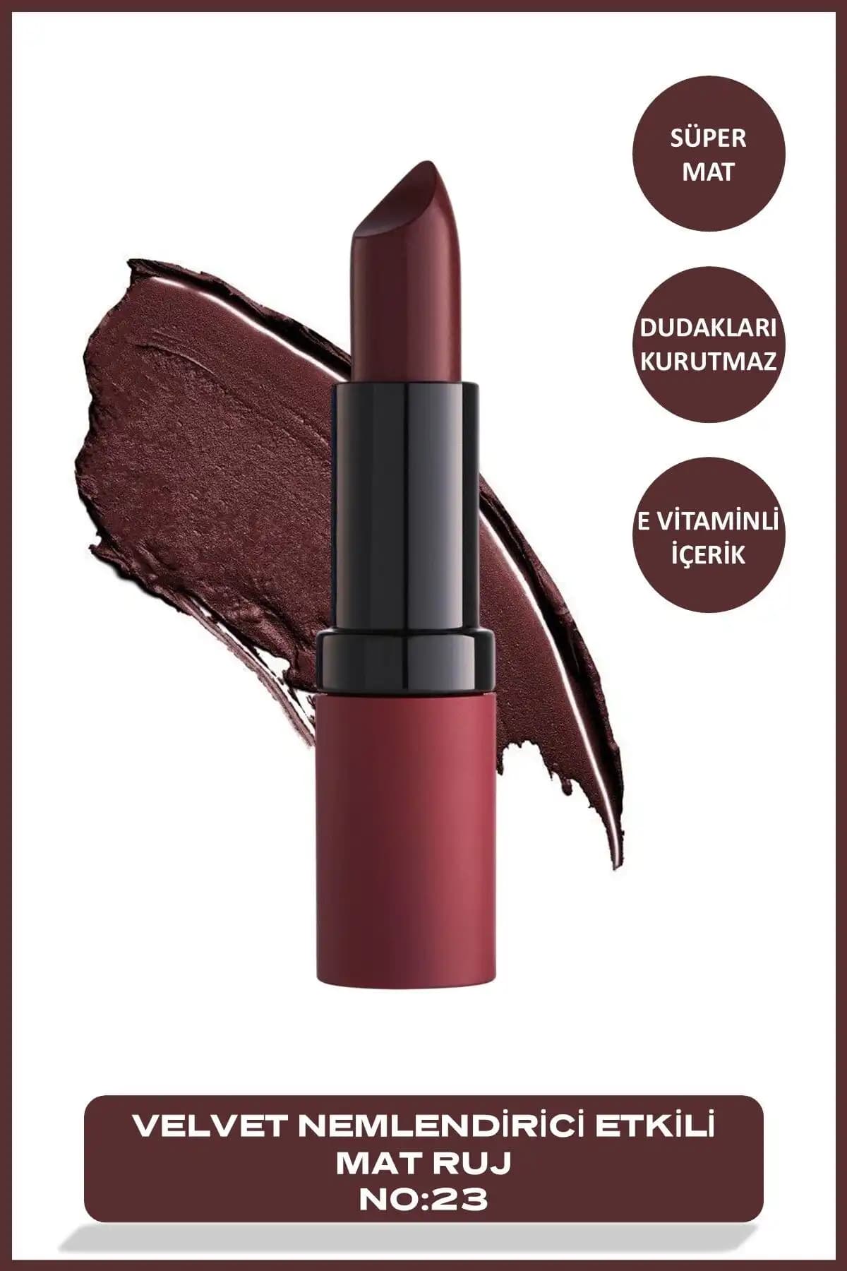 Golden Rose Mat Ruj Karşılaştırması: No 12 Rose ve No 23 Turkish Coffee Özellikleri 2