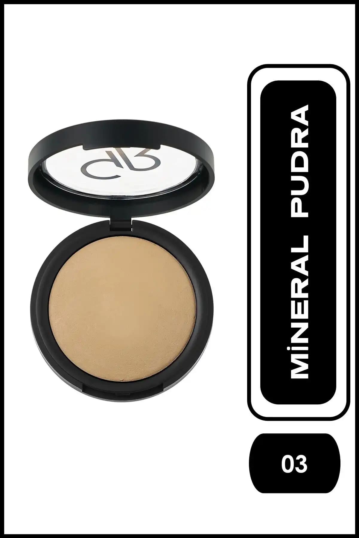 Golden Rose Mineral Terrabaked Pudra: Doğal Görünüm ve Yüksek Kapatıcılık Sağlayan Makyaj Ürünü