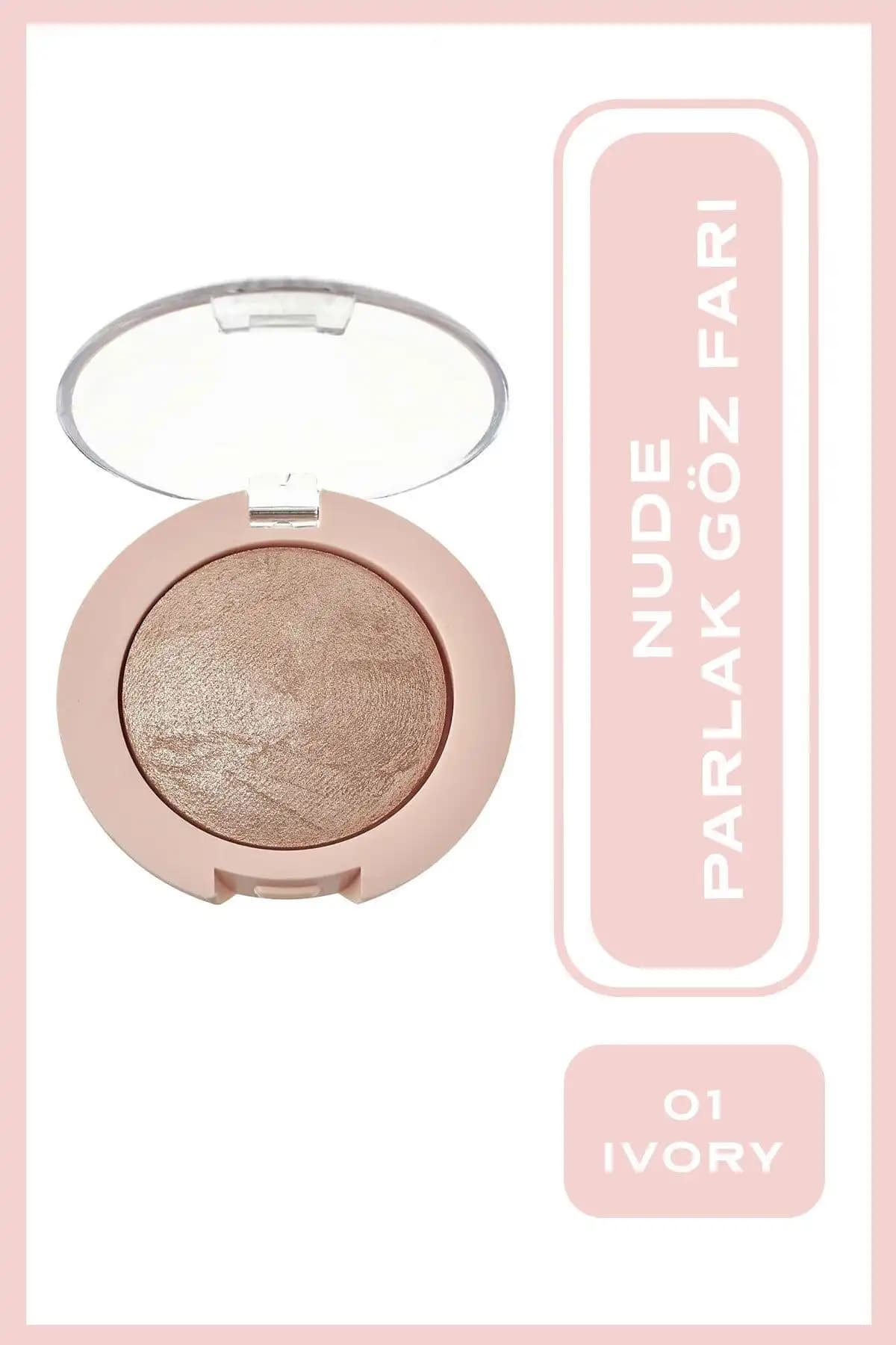 Golden Rose Nude Look Pearl No: 01 Ivory Göz Farı Doğal ve Şık Bir Görünüm İçin Uygun