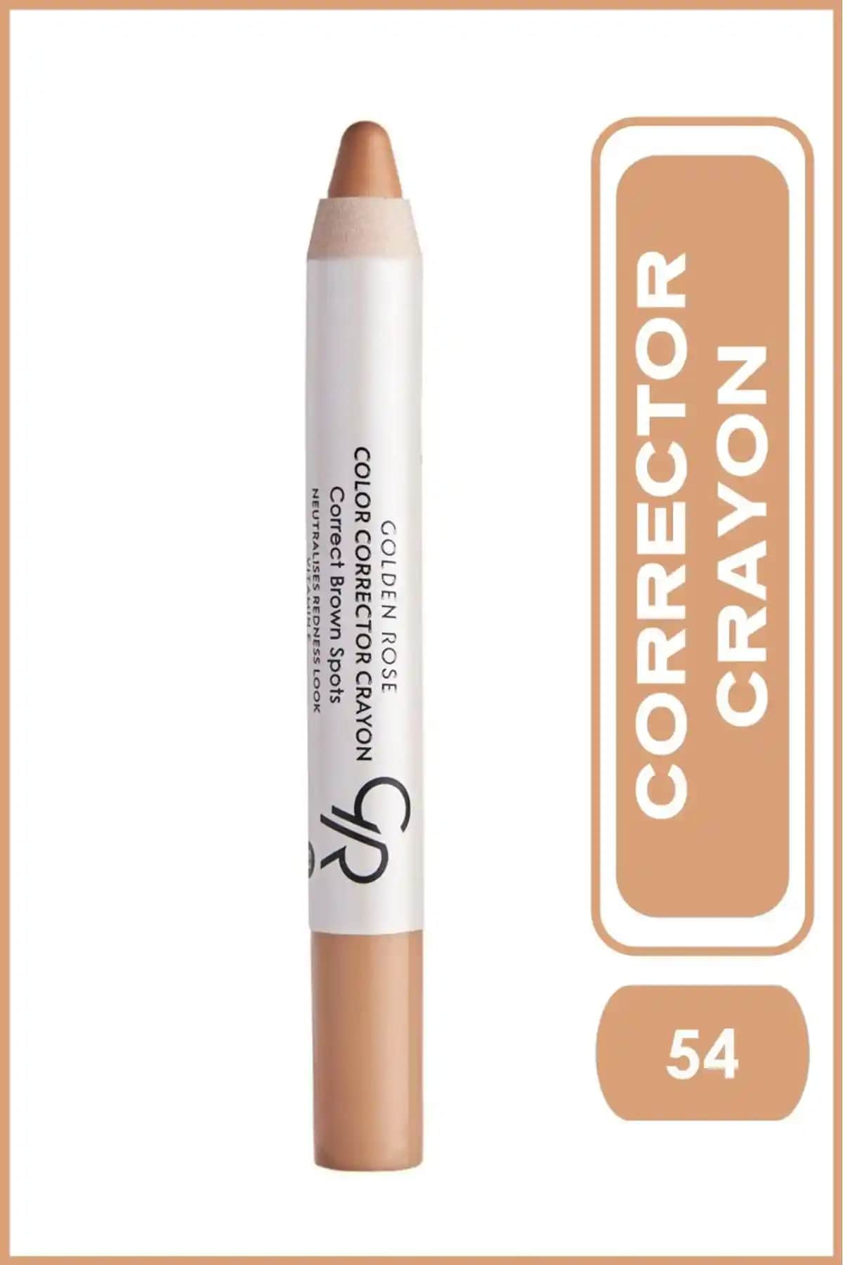 Golden Rose Renk Düzeltici Kalem No 54 Şeftali Yüksek Kapatıcılık ve Doğal Görünüm Sağlar