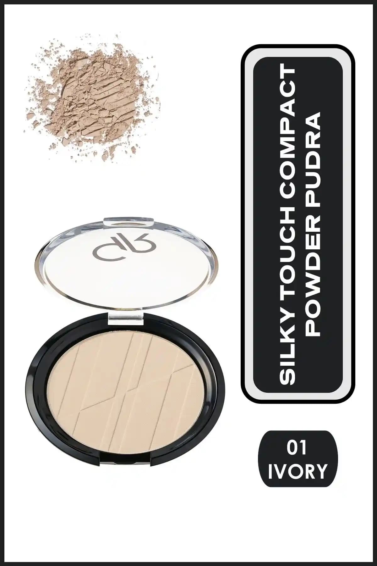 Golden Rose Silky Touch Kompakt Pudra No 01 Ivory ile Doğal ve Mat Makyaj Deneyimi