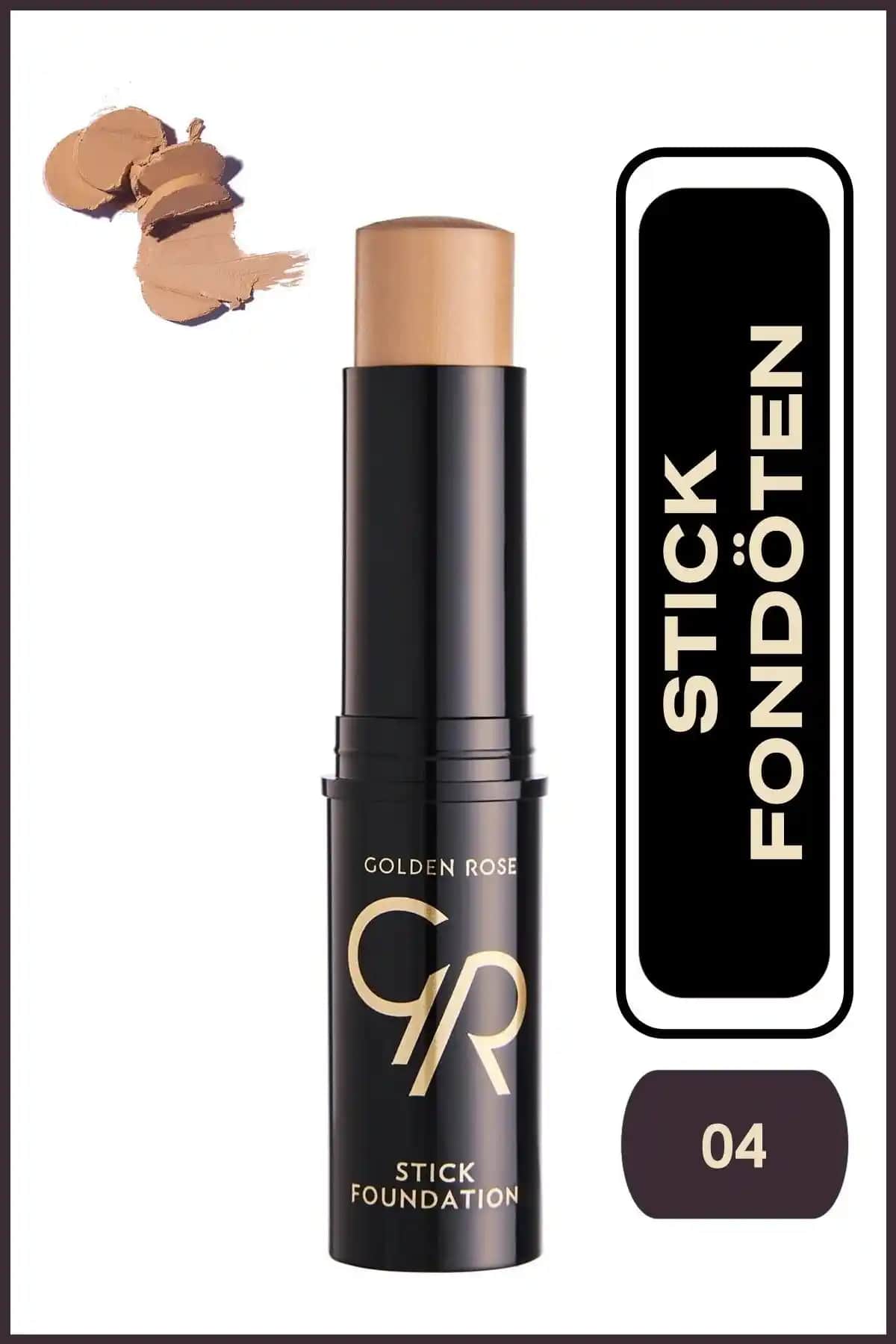 Golden Rose Stick Fondöten No 04 Beige: Yüksek Kapatıcılık ve Doğal Görünüm Sağlayan Ürün