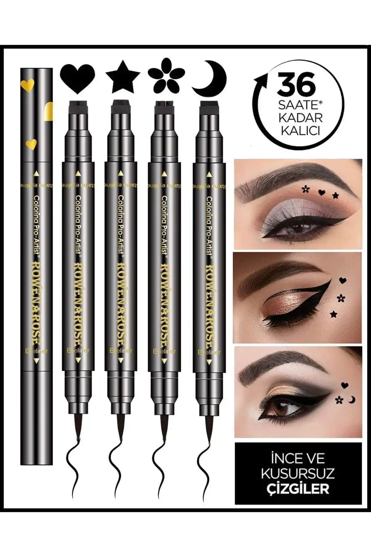Göz Makyajı İçin En İyi Çift Taraflı Neon ve Temel Eyeliner Setleri Karşılaştırması