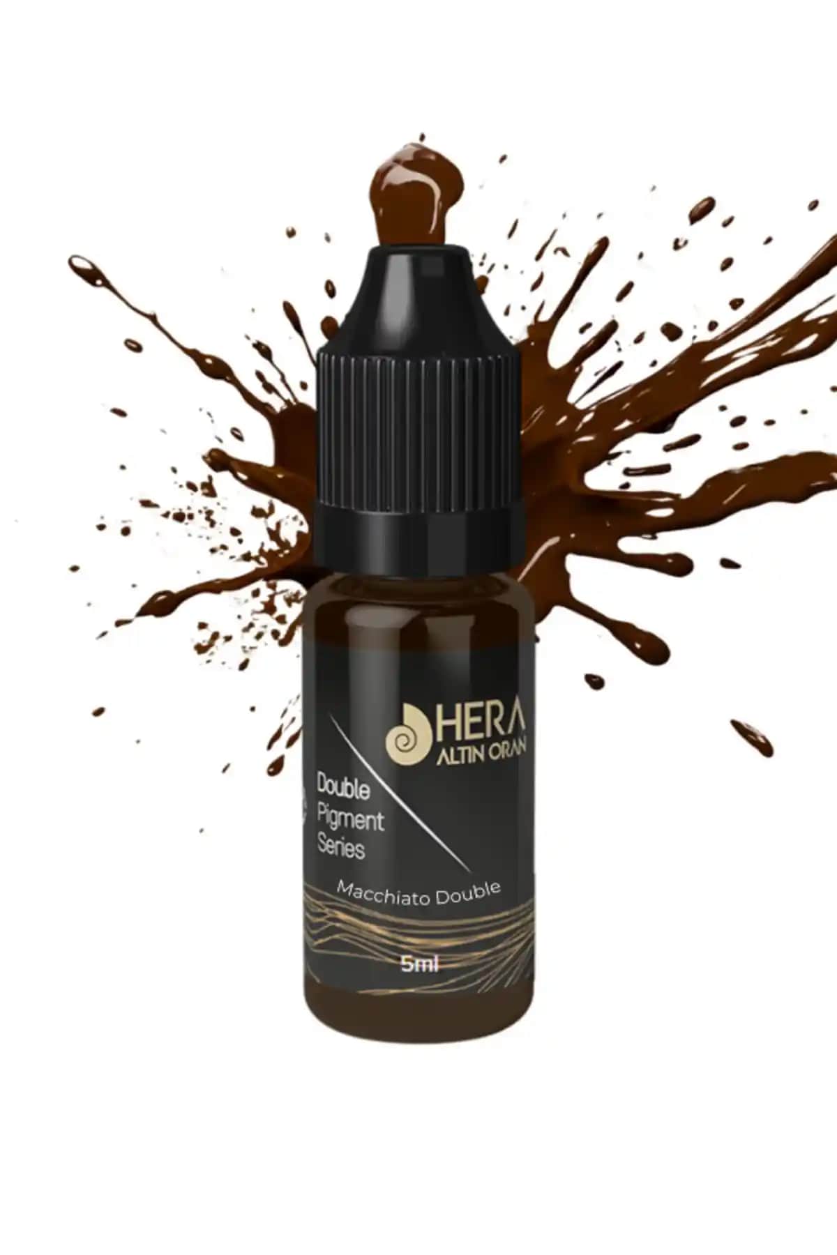 Hera Altın Oran 5ml Kalıcı Makyaj ve Microblading Boyası Doğal Kahverengi Renk Güvenli Kullanım