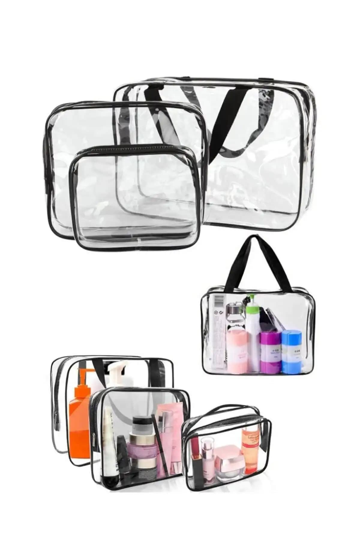 HİG HOME ve Woys Bags Şeffaf Makyaj Çantası Karşılaştırması ve İnceleme 2