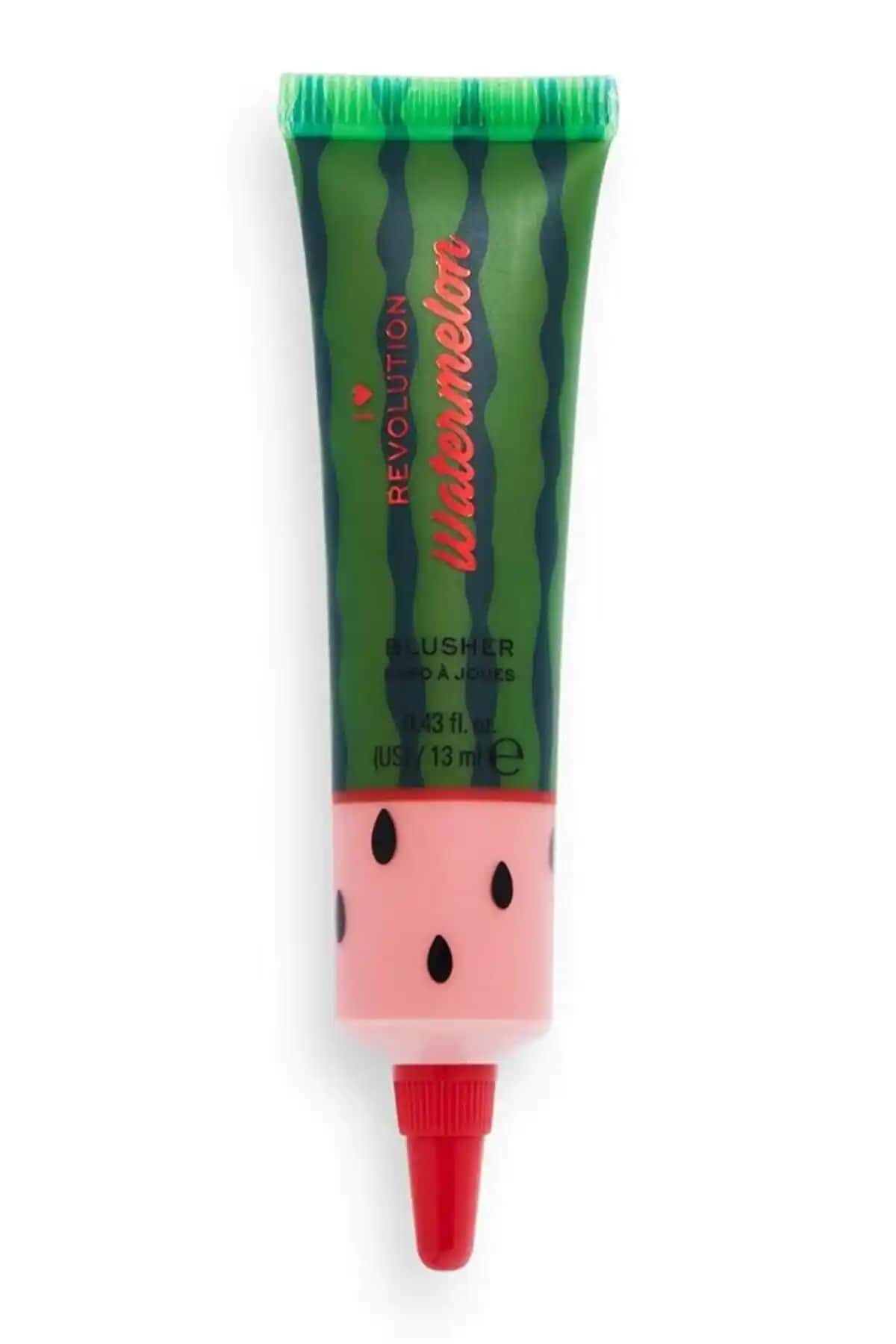 I Heart Revolution Watermelon Dewy Tınt Allık Juıcy: Doğal Parlaklık ve Hafiflik Sunan Sıvı Allık