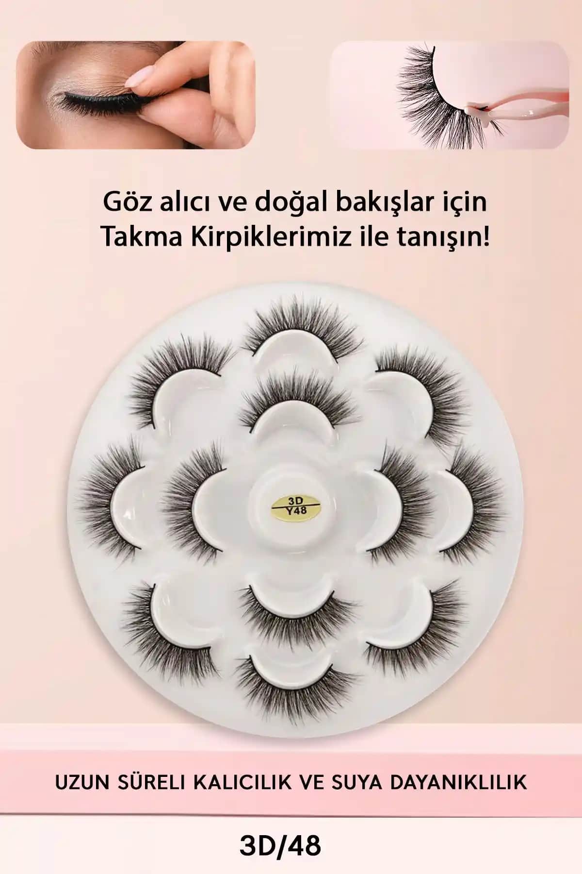 İpek Takma Kirpikler: Doğal Görünüm ve Hacim Sağlayan El Yapımı Ürünler