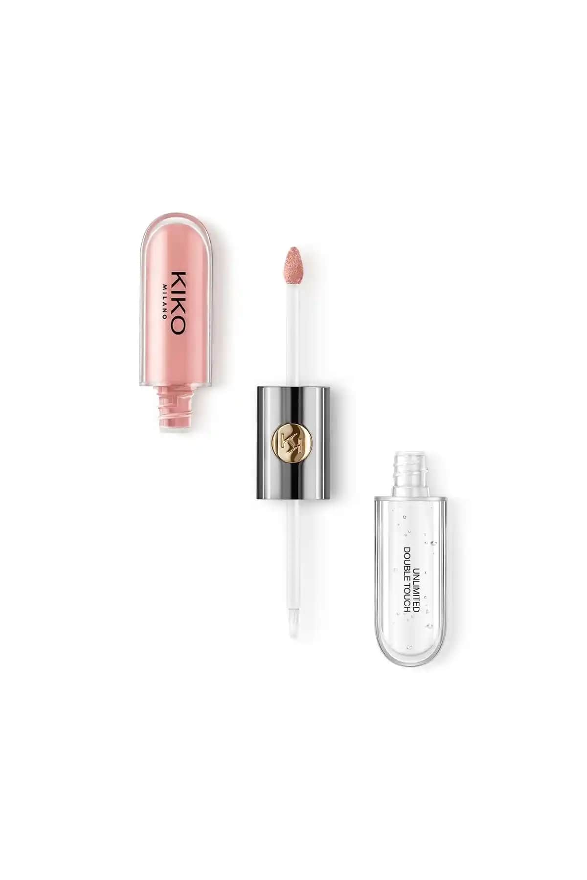 KIKO Likit Ruj Unlimited Double Touch 101 Soft Rose: Uzun Süre Kalıcı ve Parlak Dudaklar