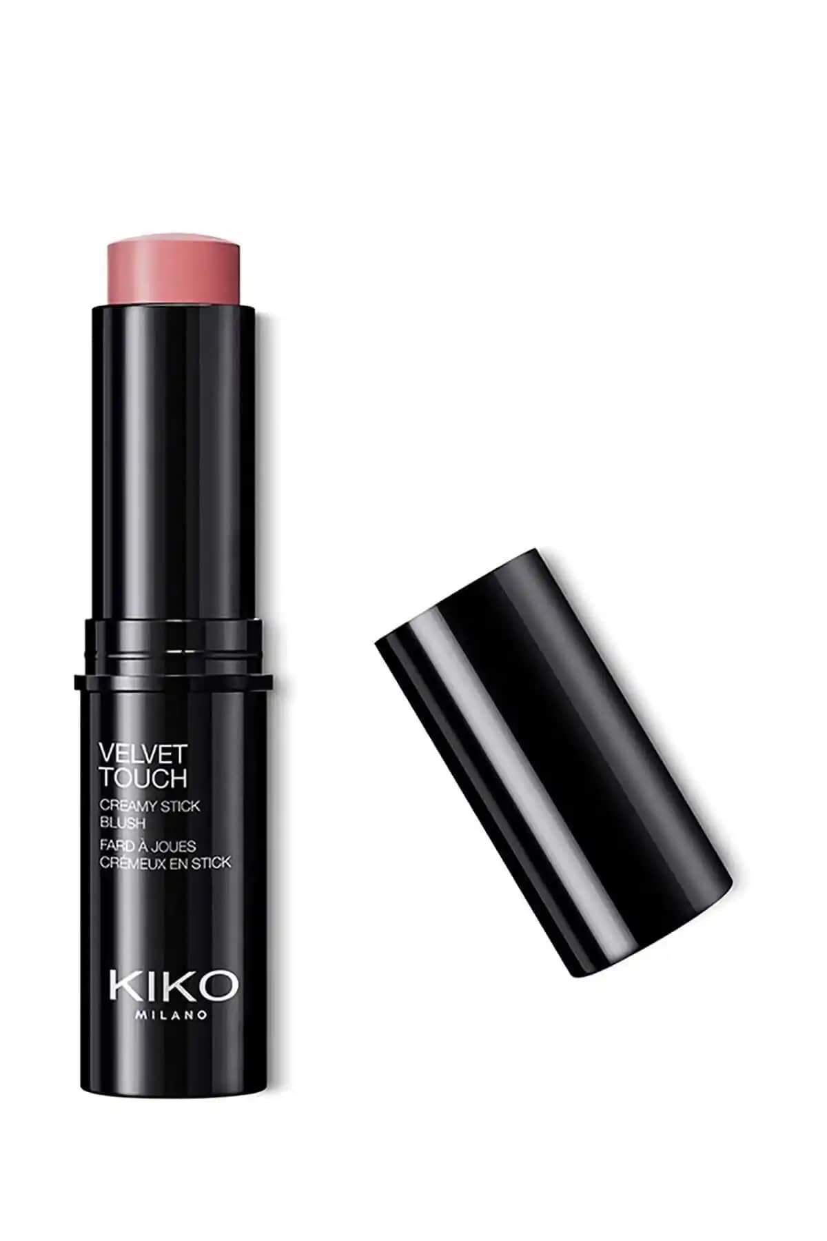 KIKO Velvet Touch Creamy Stick Blush 08 Rose Mauve Doğal ve Kalıcı Allık