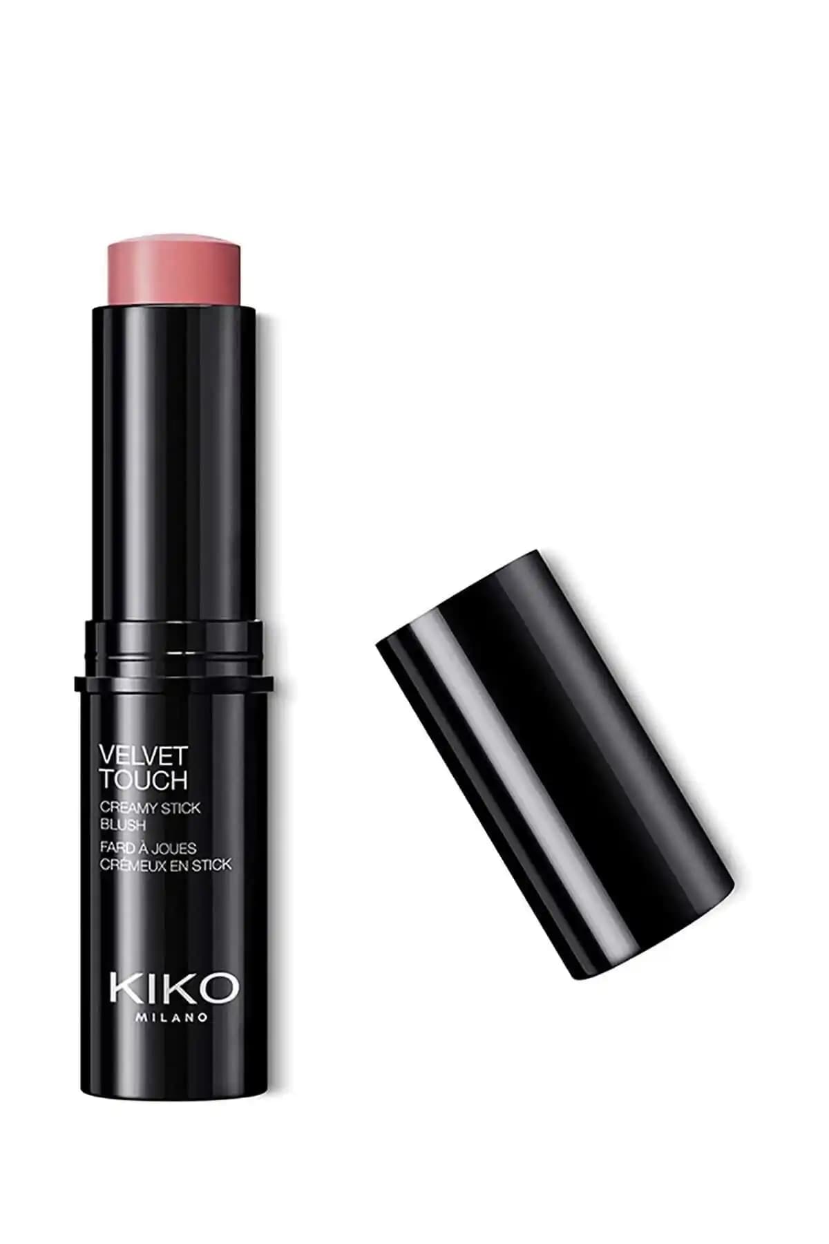 KIKO Velvet Touch Creamy Stick Blush 08 Rose Mauve Doğal ve Kalıcı Allık