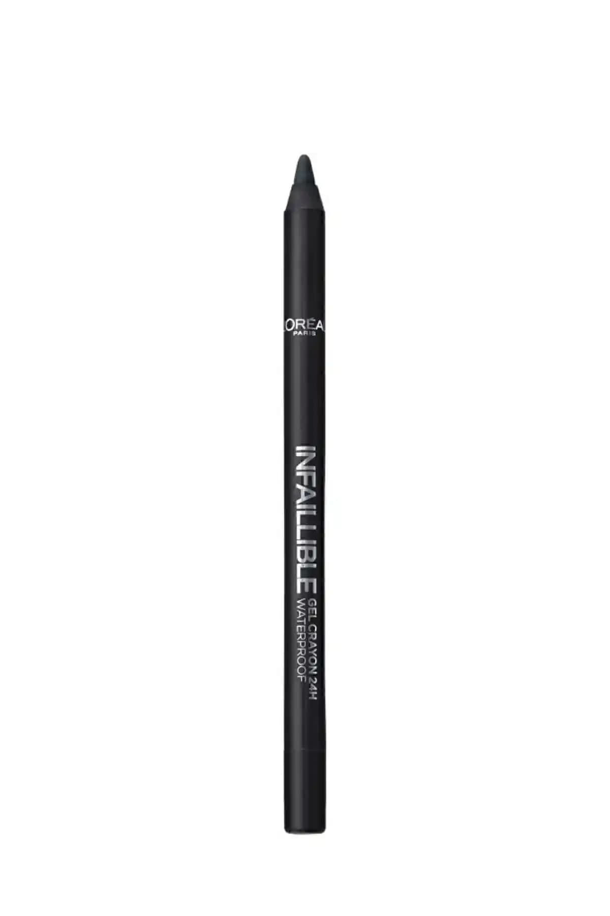 L'Oreal Infaillible Gel Crayon Göz Kalemi 01 Back To Black: Uzun Süre Dayanan Siyah Göz Kalemi