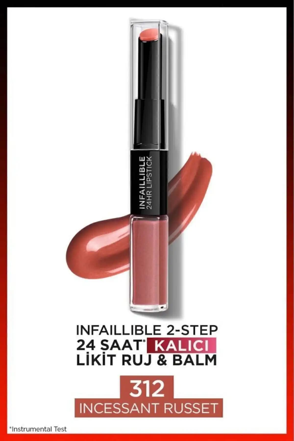 L'Oreal Paris Infaillible 2-adım 24 Saat Kalıcı Ruj Karşılaştırması ve İnceleme 1