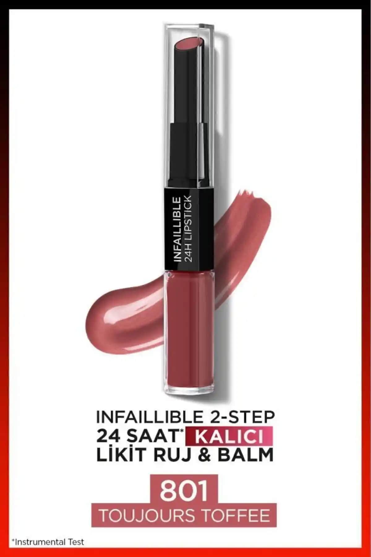L'Oreal Paris Infaillible 2-Step 24 Saat Kalıcı Likit Ruj ve Balm Ürünü İncelemesi