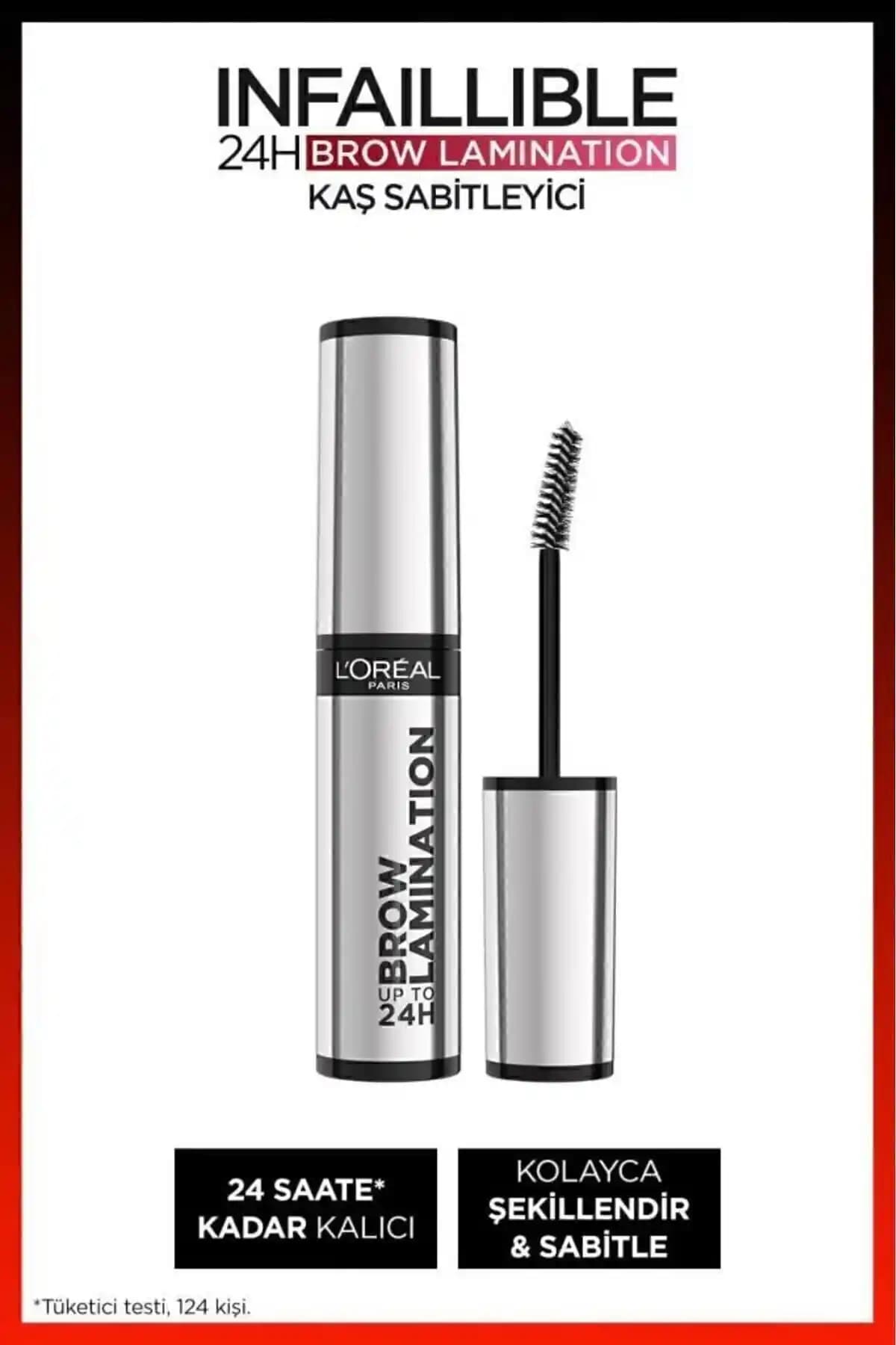 L'Oreal Paris Infaillible 24H Brow Lamination Şeffaf Kaş Sabitleyici Özellikleri ve Kullanım Rehberi