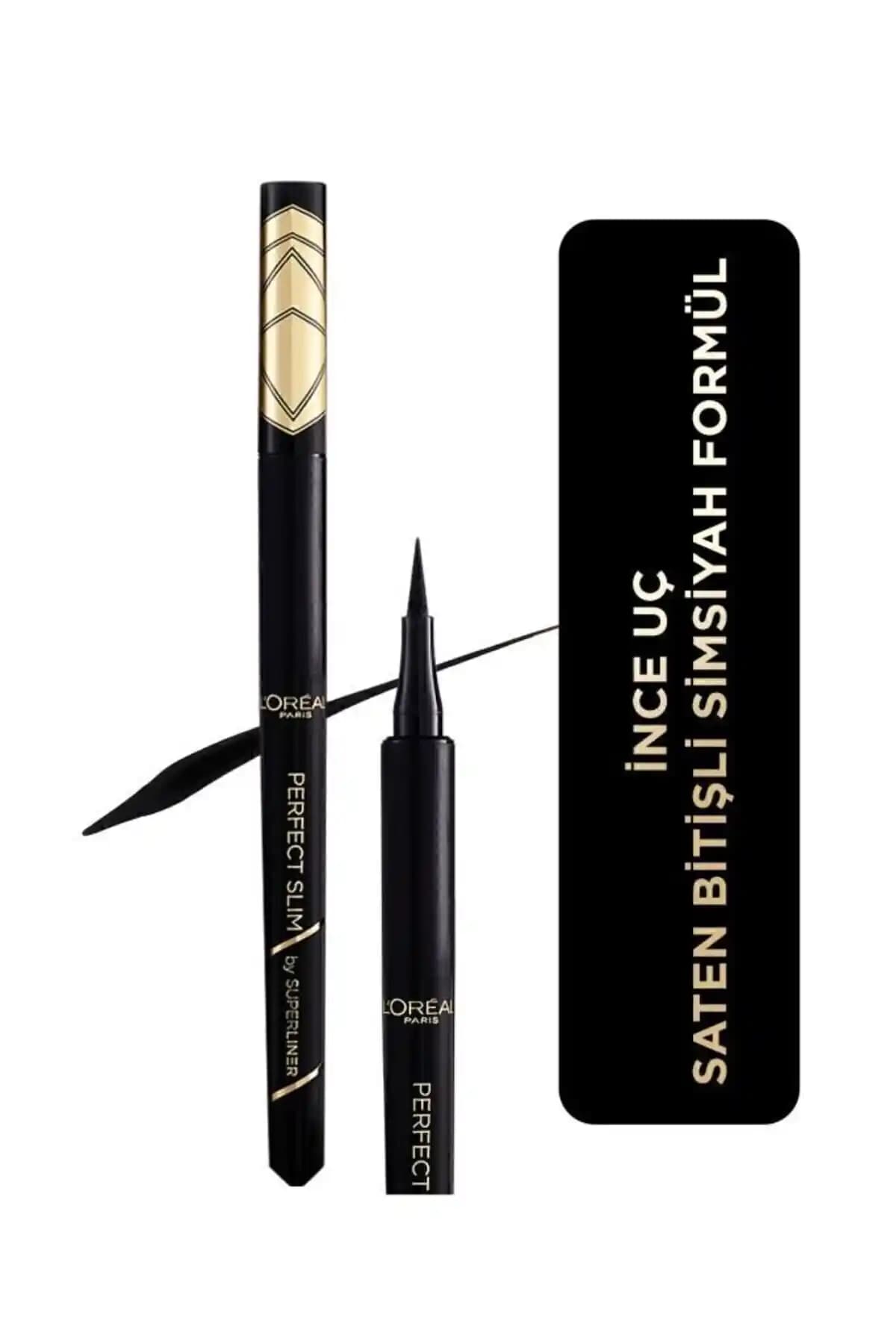 L'Oreal Paris Perfect Slim Siyah Kalem Eyeliner ile Şık ve Kalıcı Göz Makyajı
