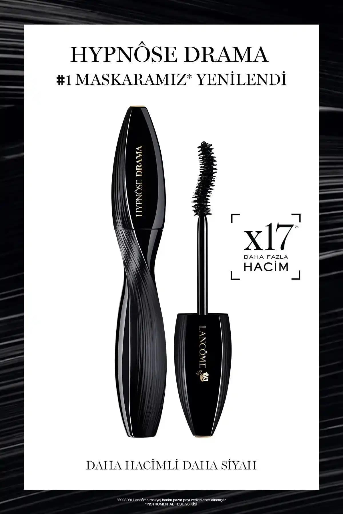 Lancome Hypnôse Drama ve Yves Saint Laurent Lash Clash Maskara Karşılaştırması