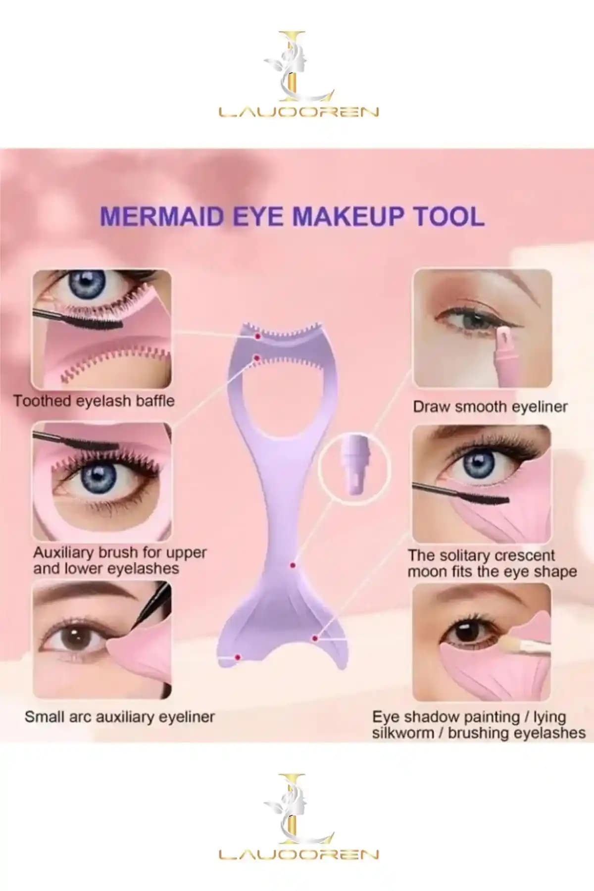LAUOOREN ve MERRYS Eyeliner Çekme Aparatları Karşılaştırması