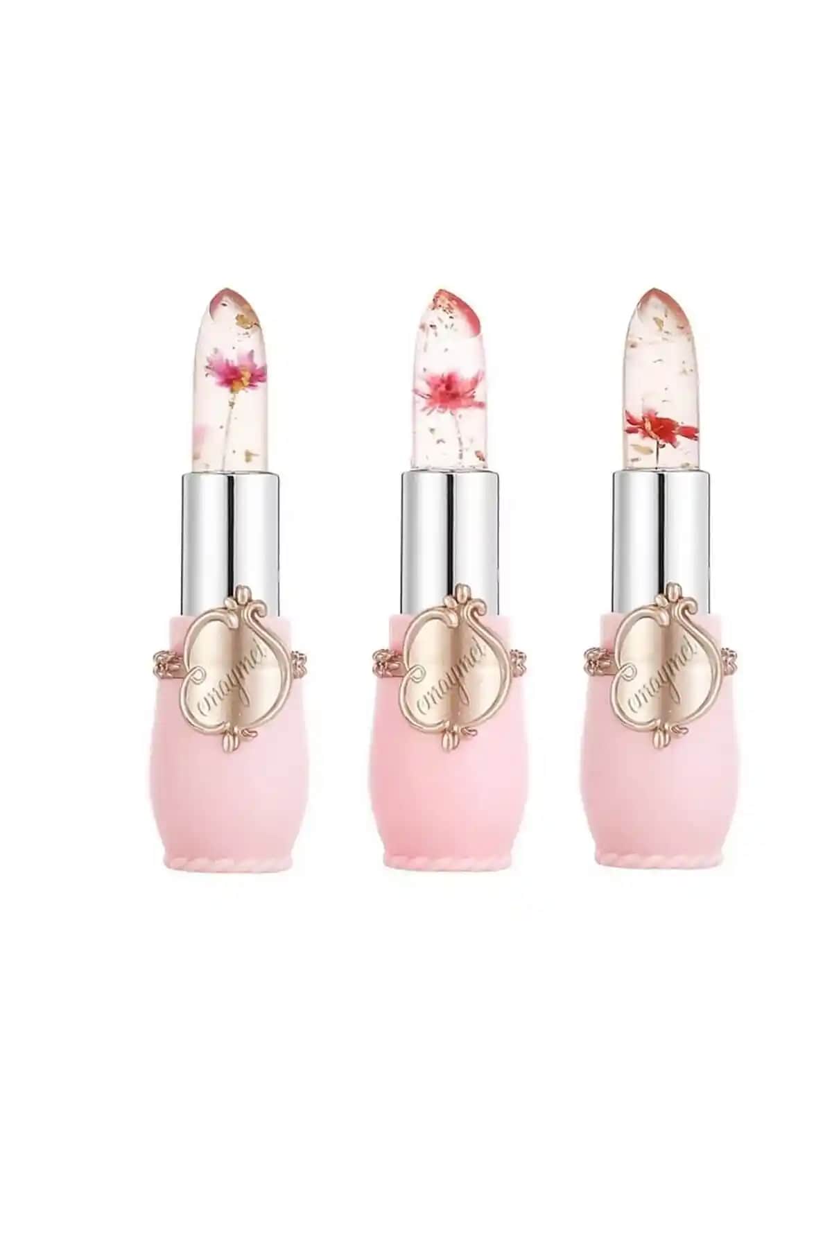 Lesvip Çiçek Motifli Ruj Serisi: Uzun Süre Dayanan ve Doğal Dudaklar İçin İdeal