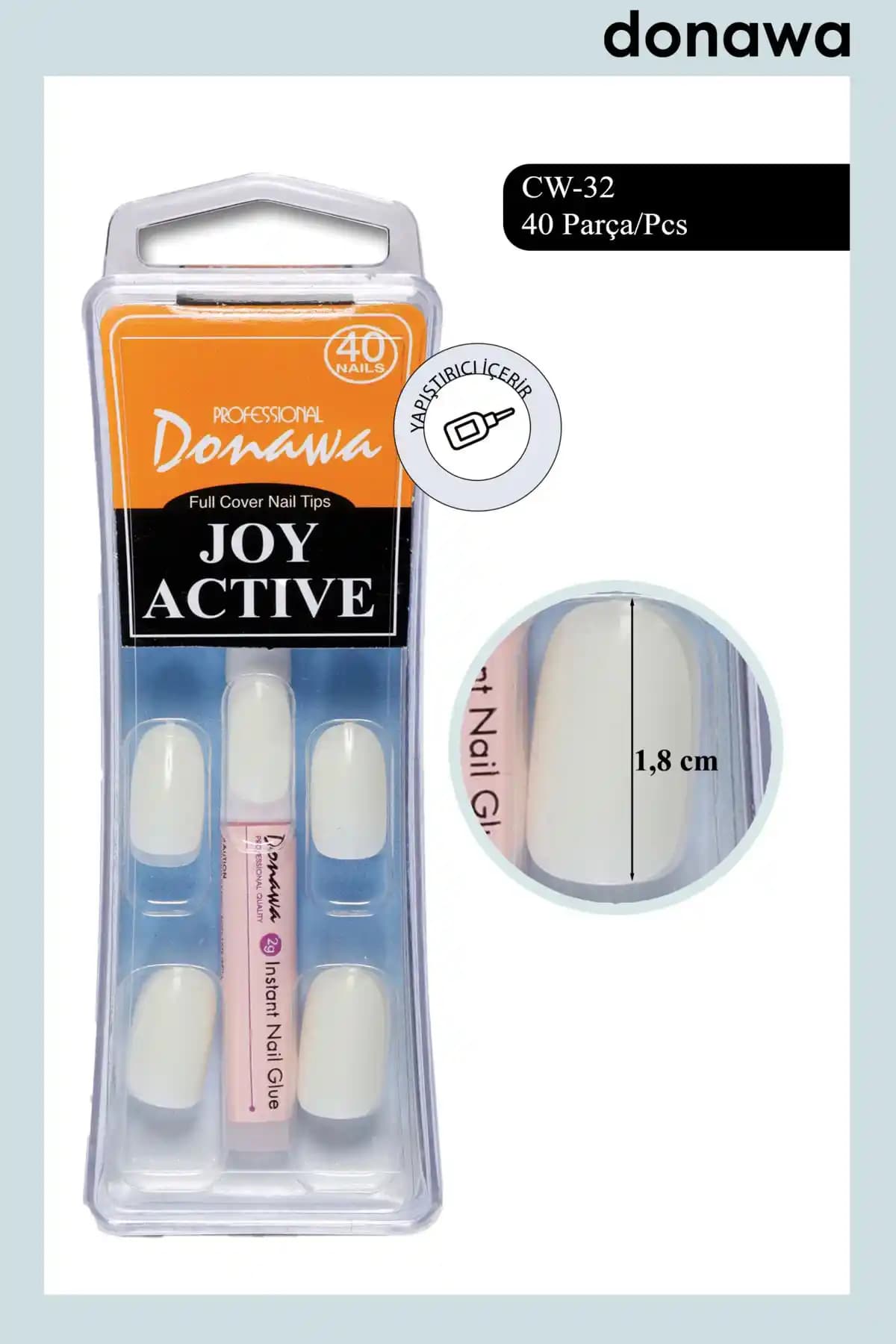 Lionesse Donawa Cw-32 Joy Active ve Muggio 100'lü Kutulu Balerin Protez Tırnak Karşılaştırması
