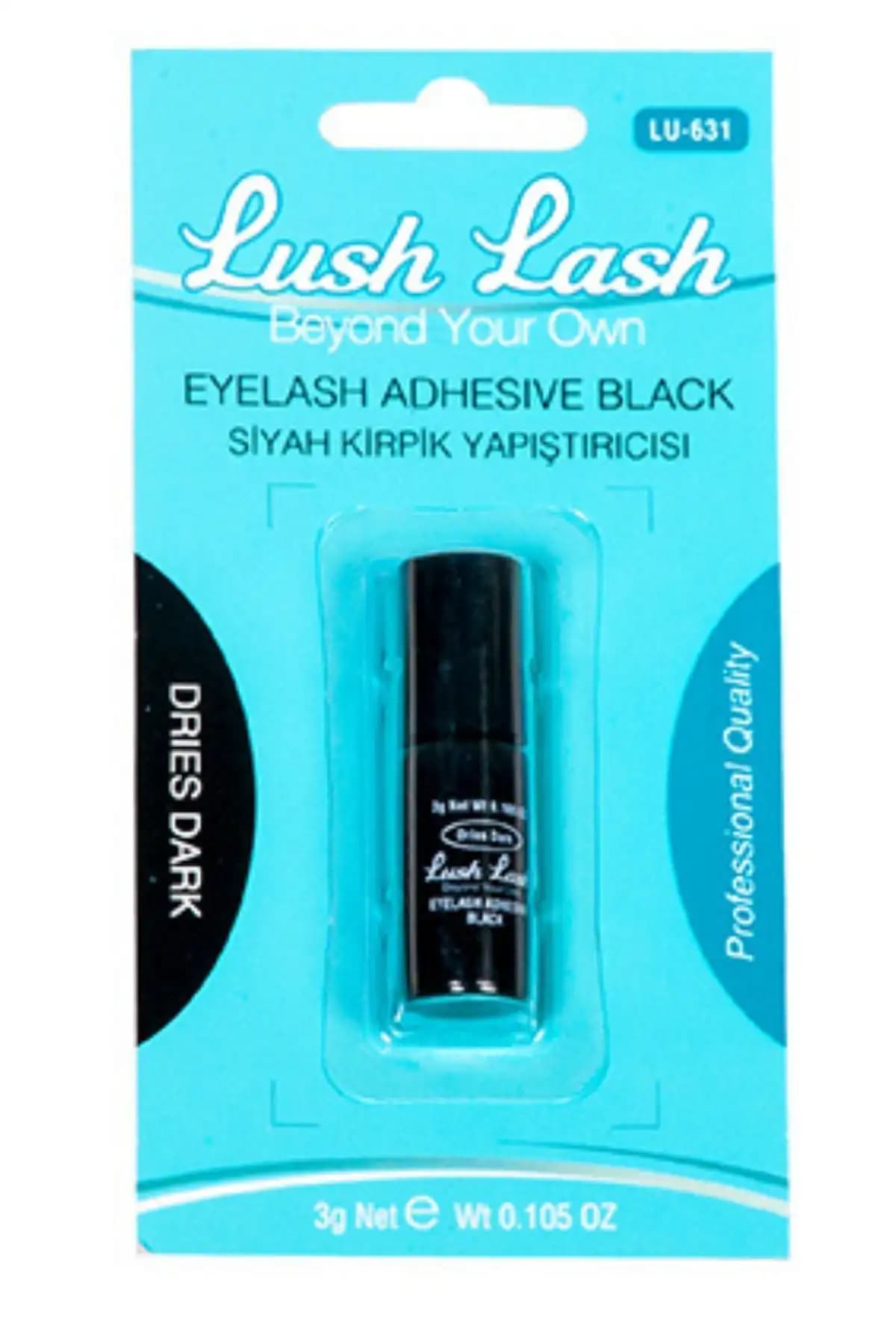 Lush Siyah Kirpik Yapıştırıcısı: Güçlü ve Estetik Tutucu Kirpik Sıvısı Ürün Özellikleri