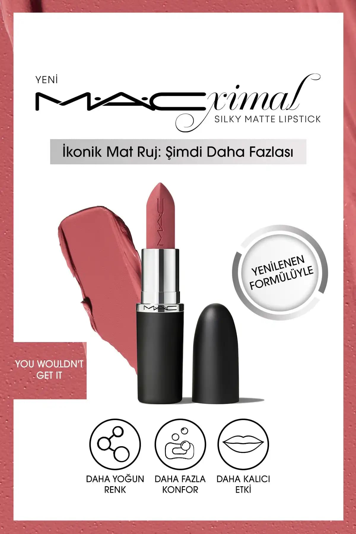 Mac M·a·cxımal Silky Matte Lipstick: Yüksek Pigmentasyon ve Sürdürülebilirlik Özellikleriyle Makyaj Severlerin Tercihi
