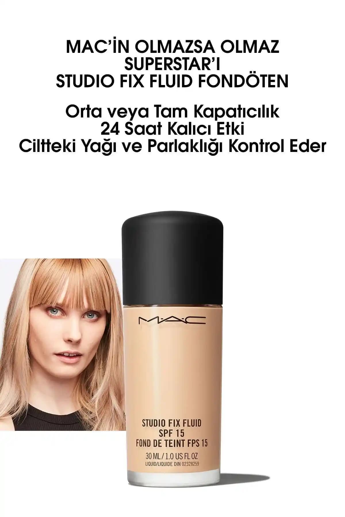 Mac Studio Fix Fluid Fondöten: Doğal ve Mat Bir Görünüm İçin Günlük Kullanım Seçeneği