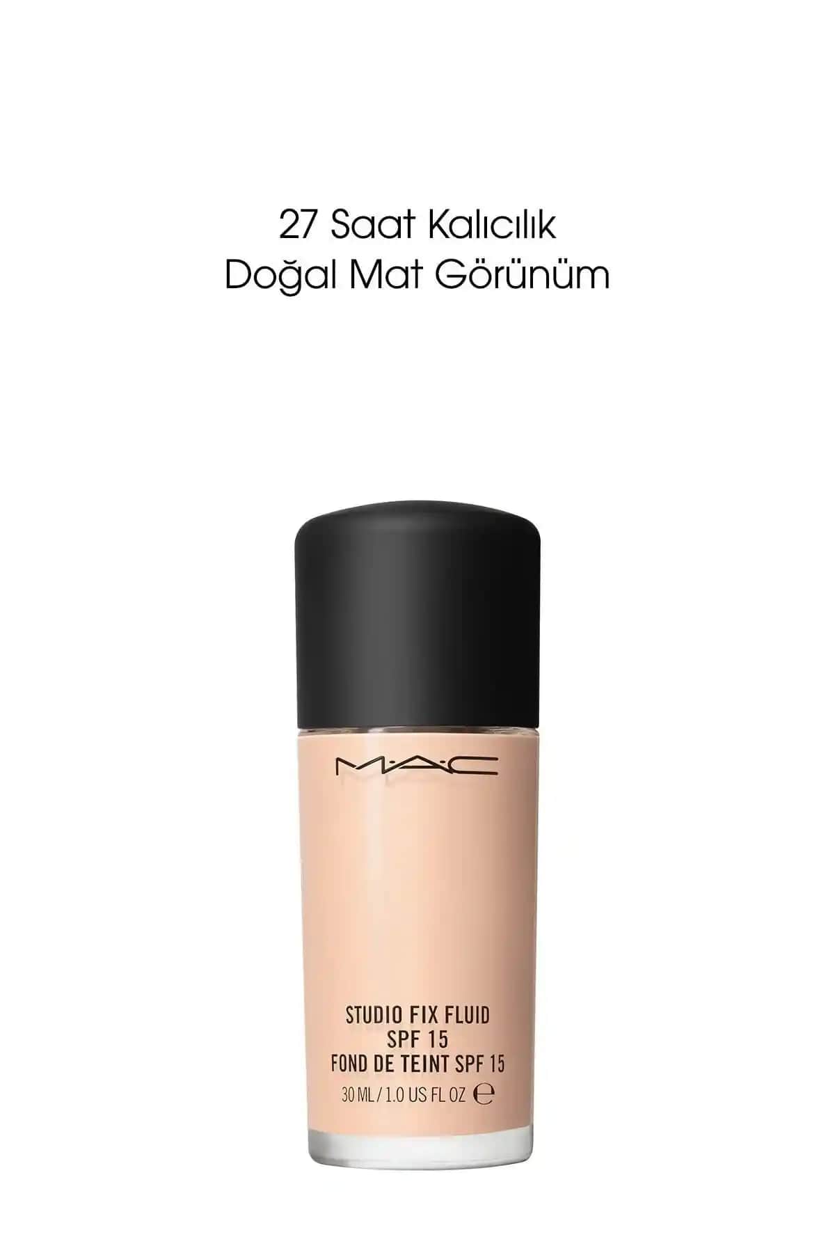 Mac Studio Fix Fluid SPF 15 NW13 Fondöten: Doğal Mat Görünüm ve Uzun Süre Kalıcılık