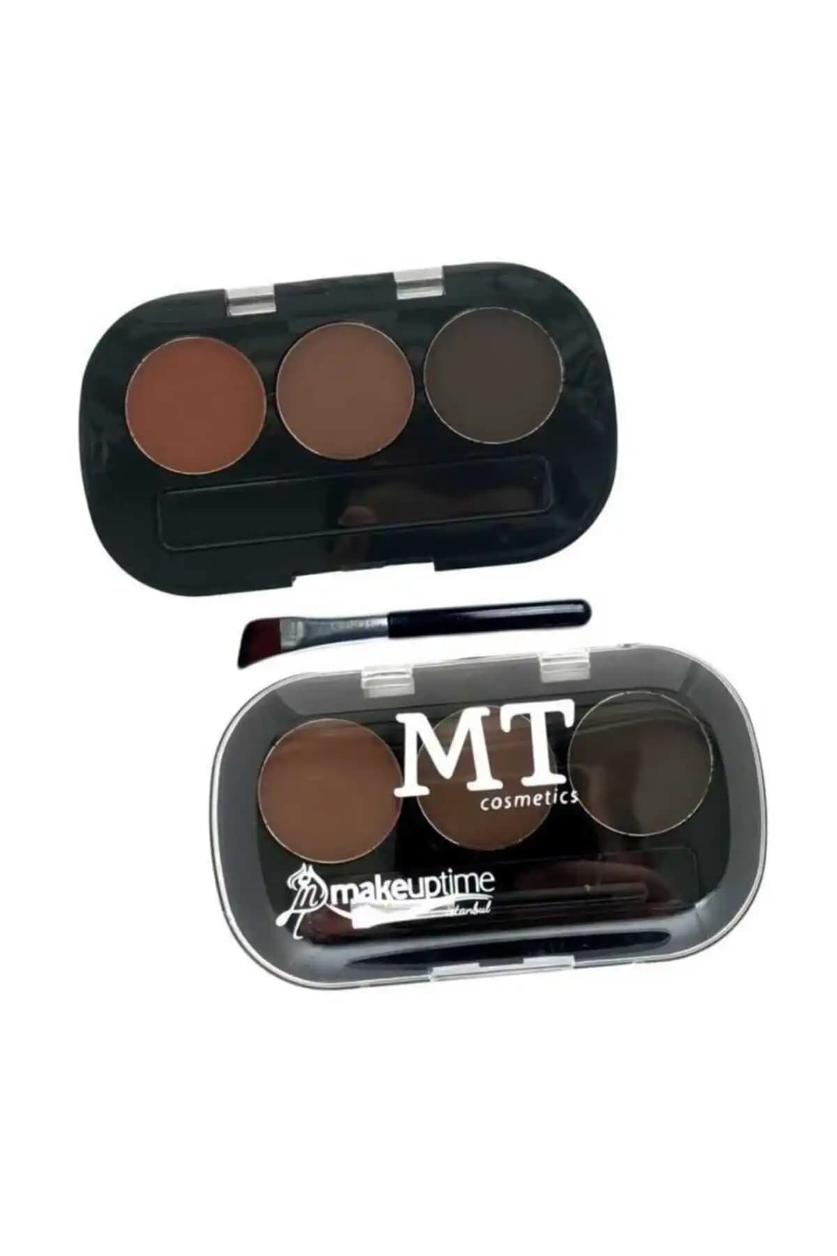 Makeuptime 3'lü Kaş Farı Beyaz Renk Doğal ve Kalıcı Sonuçlar Sunar