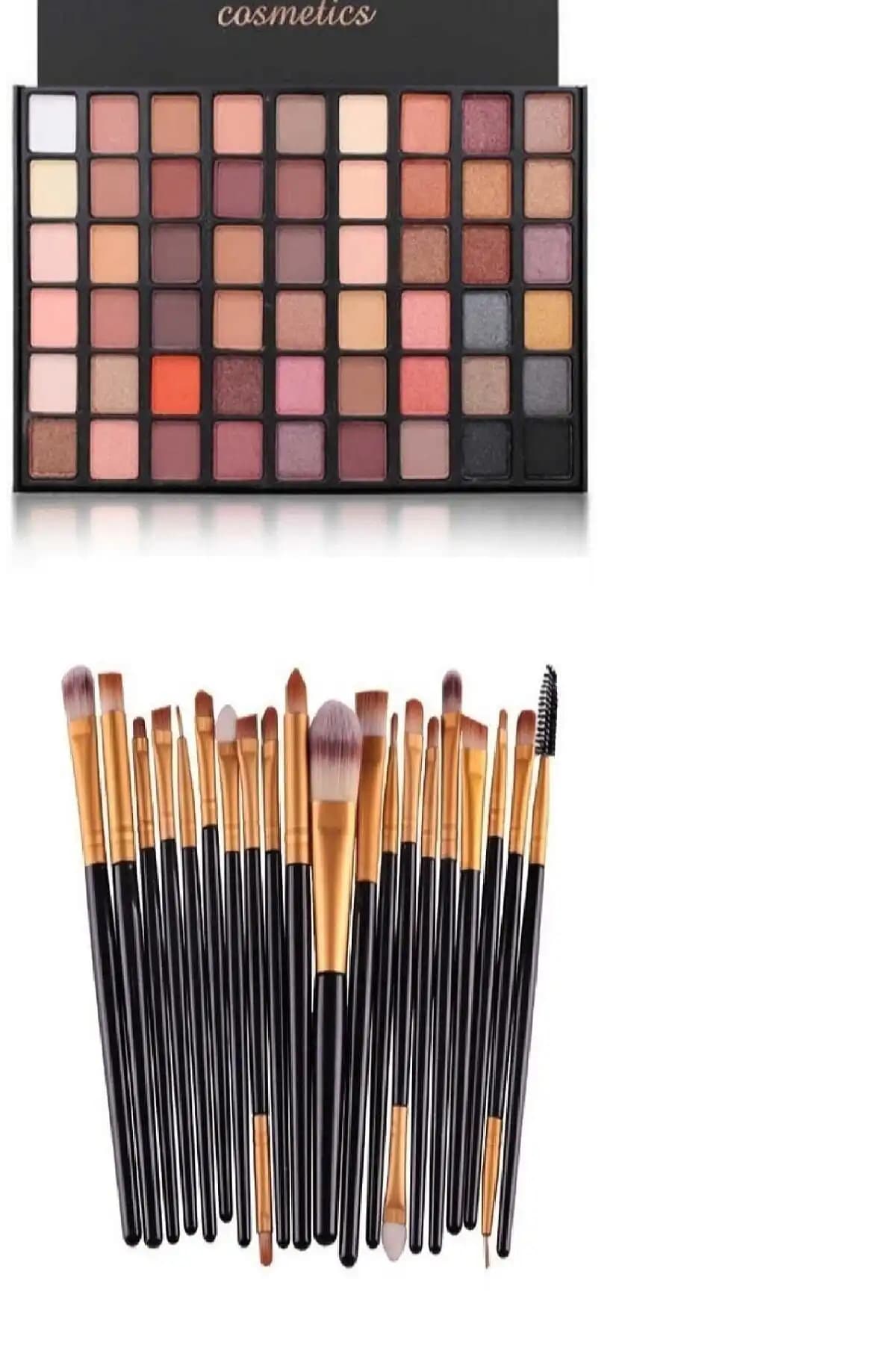 Makeuptime 54'lü Göz Farı Paleti ve Profesyonel Fırça Seti İncelemesi ve Kullanım Yönergeleri