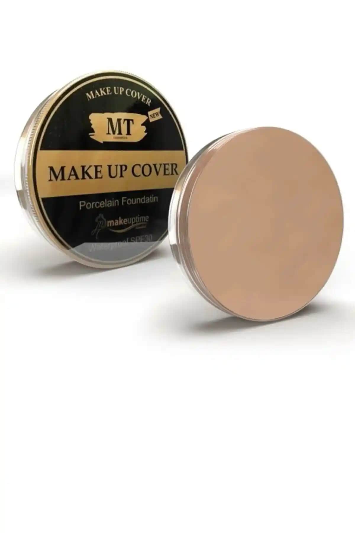 Makeuptime Make Up Cover Porselen Fondöten: Yüksek Kapatıcılık ve Uzun Süre Kalıcılık Sağlayan Ürün