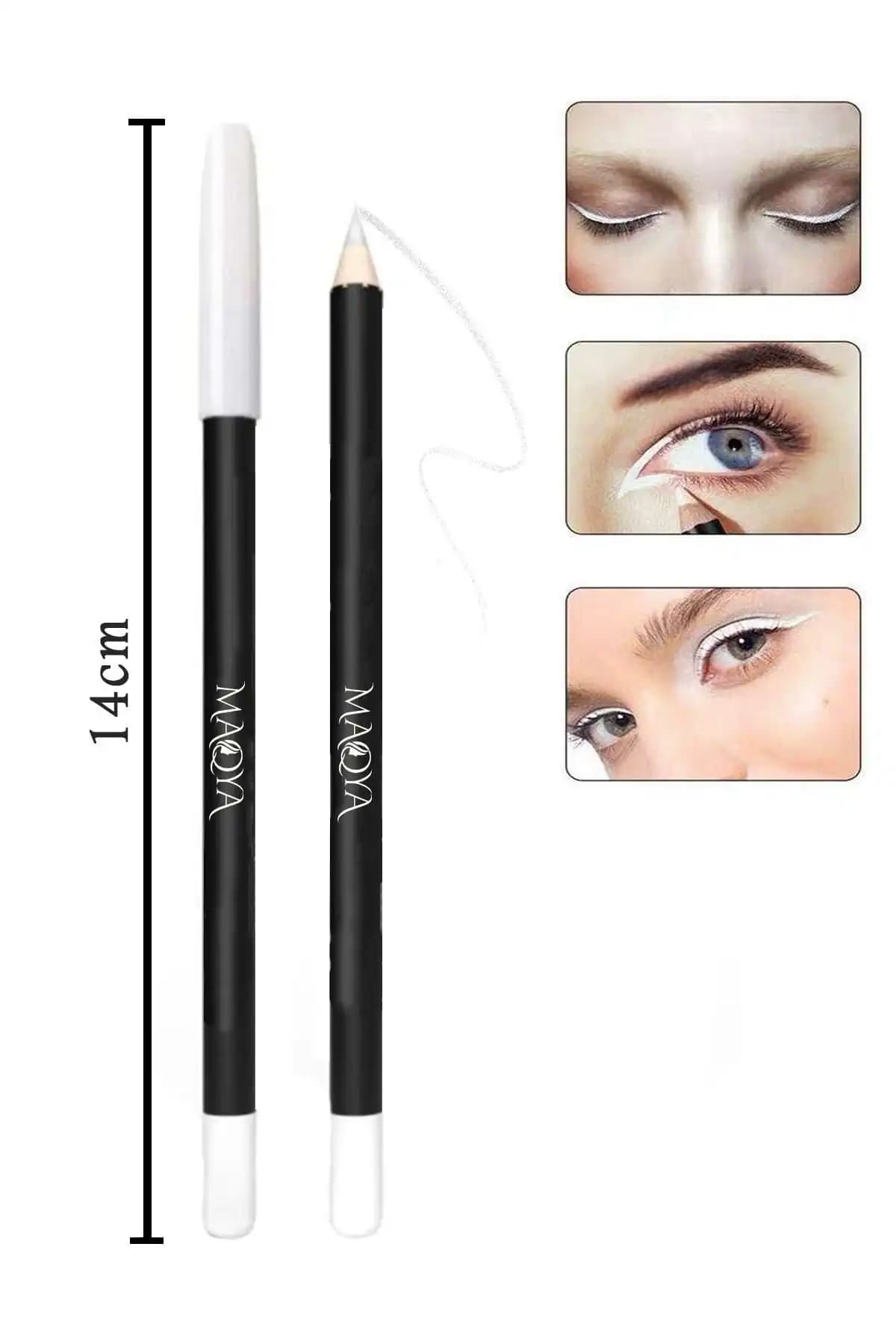 MAQYA Cosmetics Beyaz Göz Kalemi: Şık ve Kullanışlı Göz Makyajı İçin İdeal Tercih