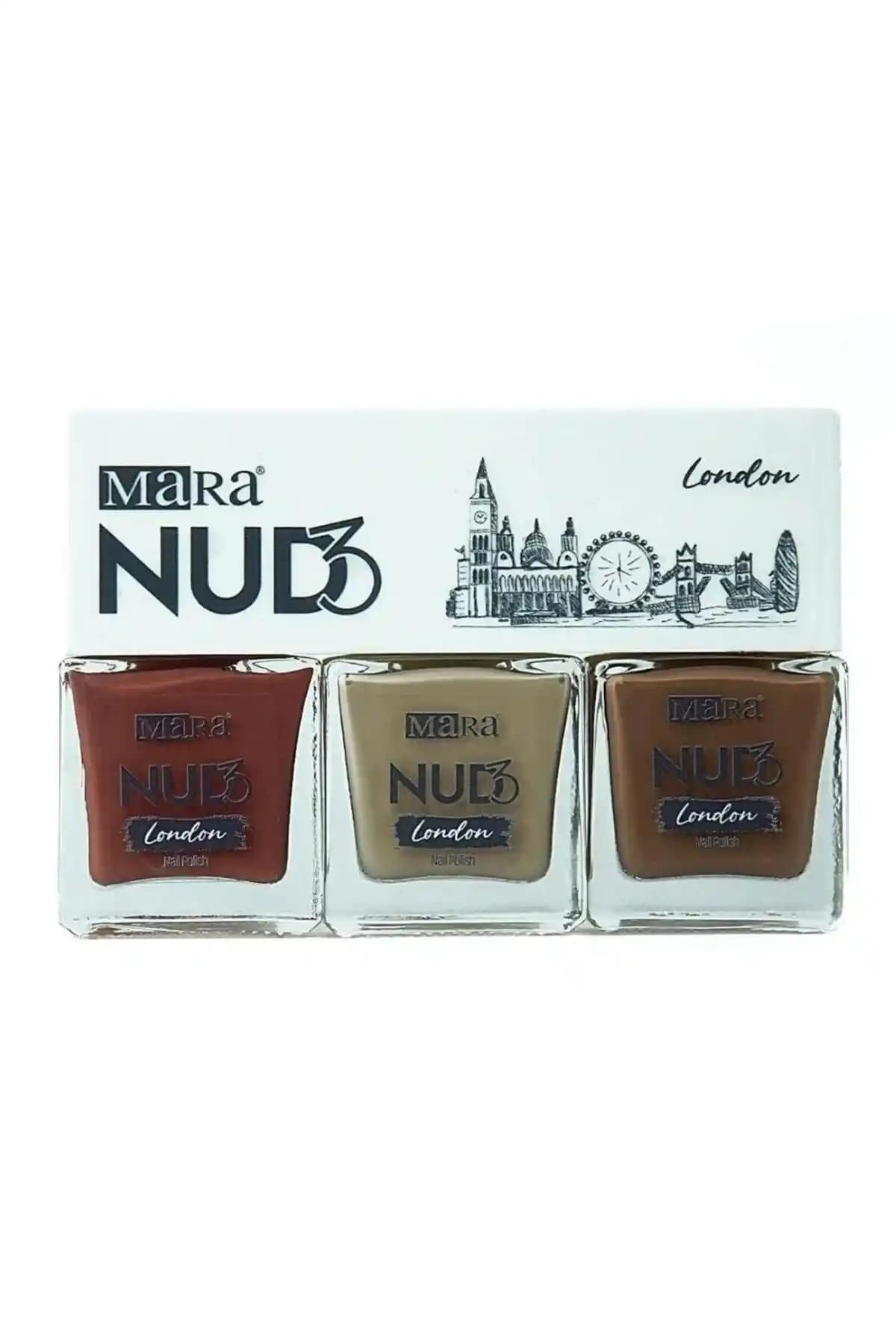 Mara Nude Oje Serisi 3'lü London ve 15'li Oje Seti Karşılaştırması